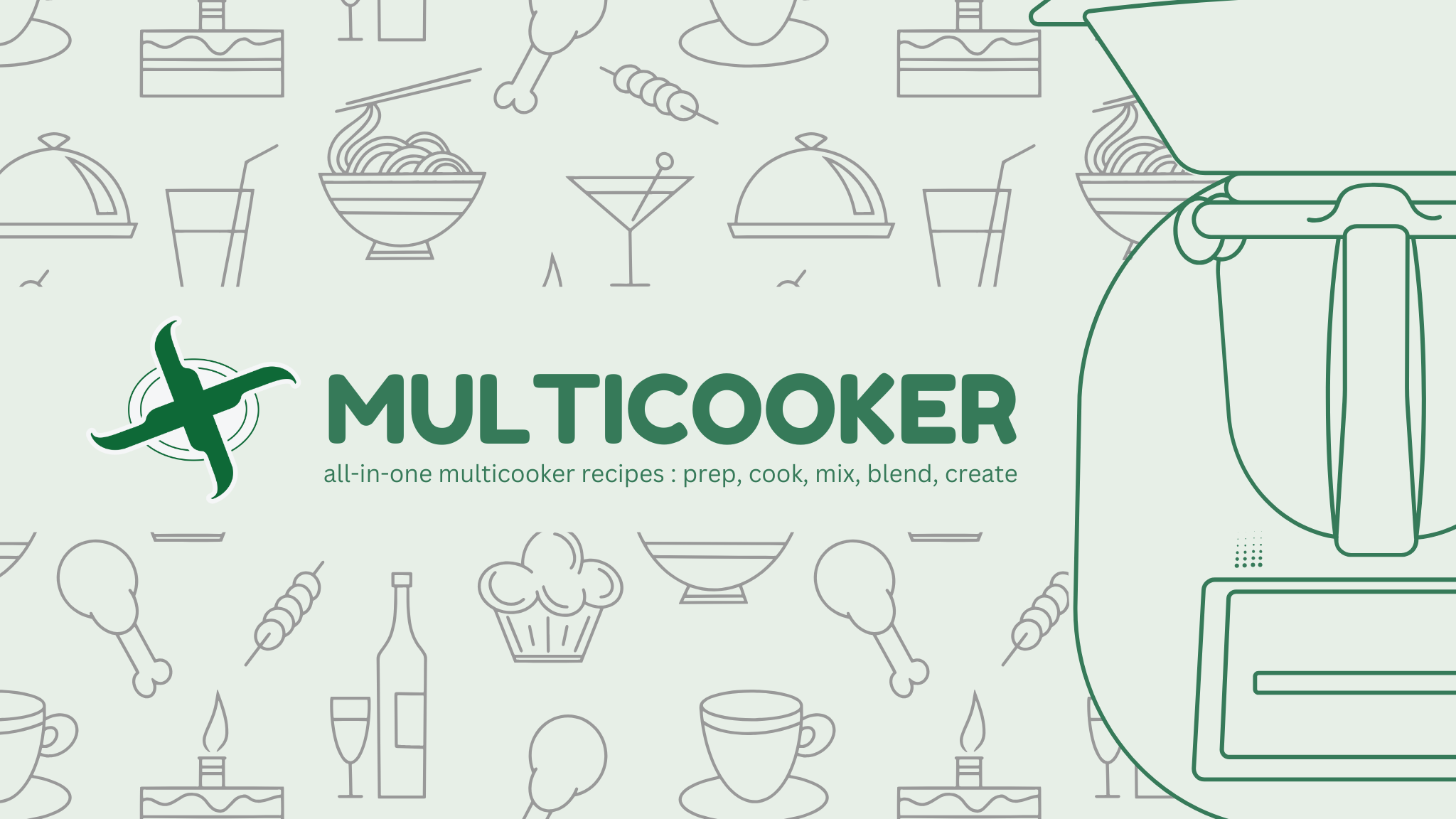 Multicooker Recipes YouTube banner