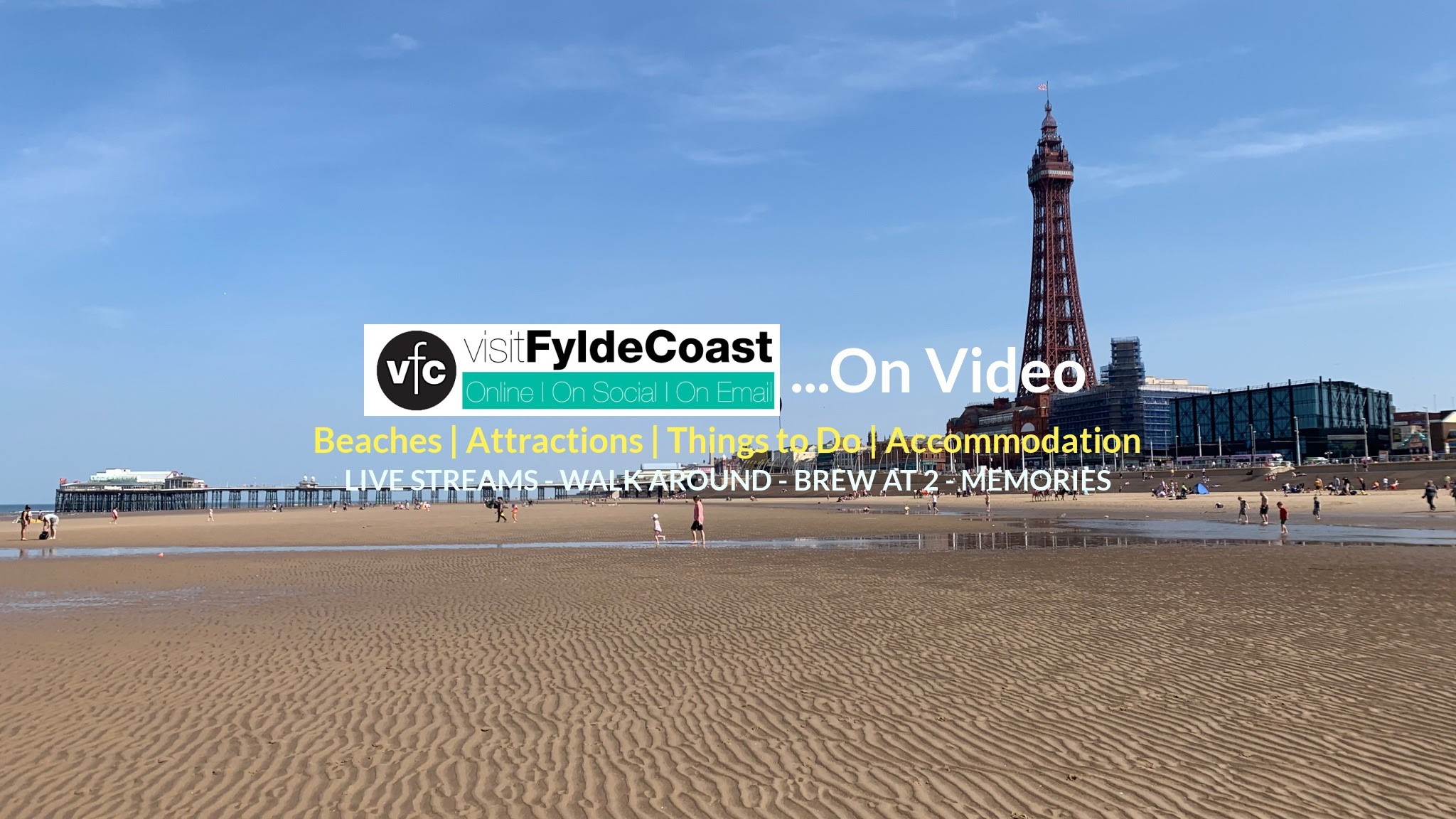 Visit Fylde Coast YouTube banner