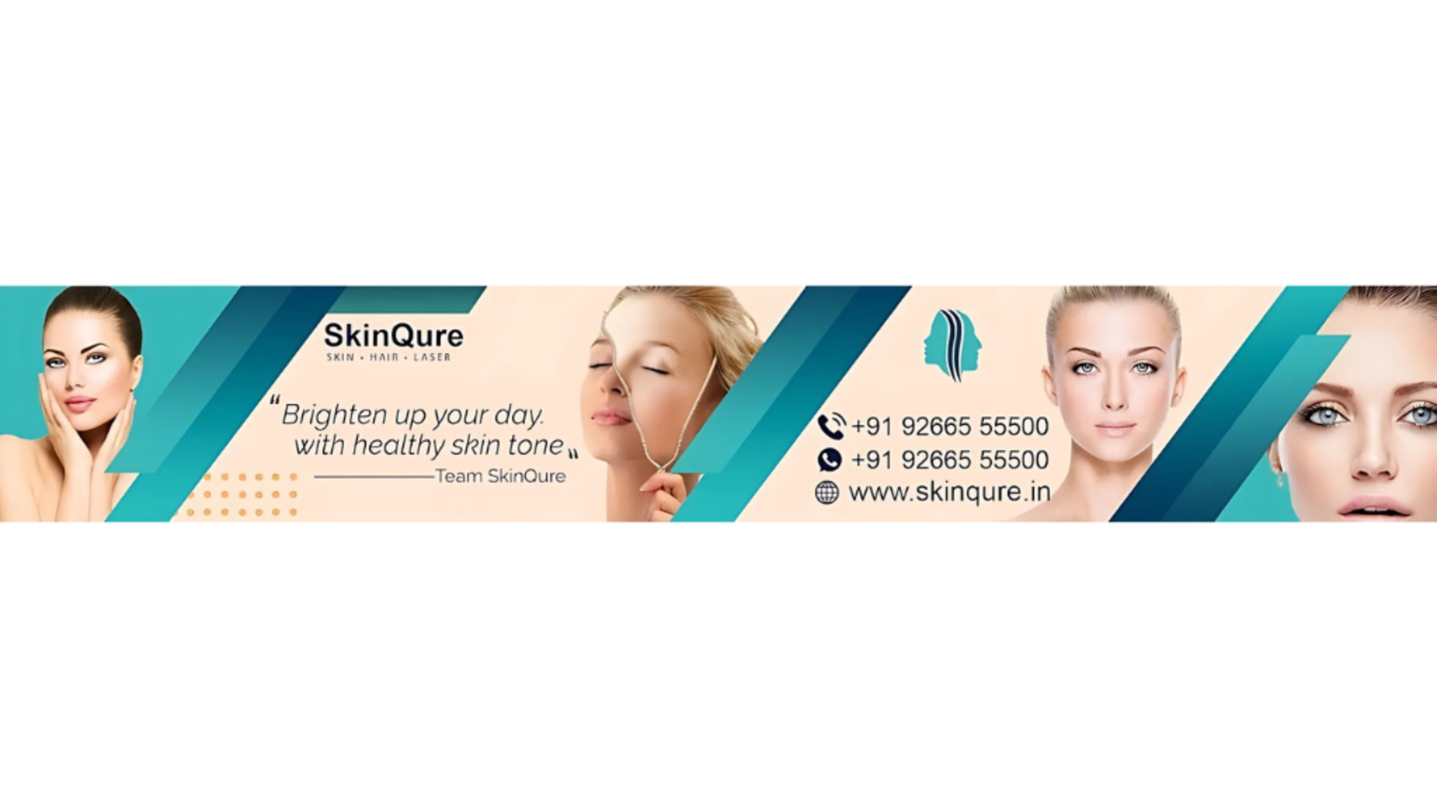 SkinQure YouTube banner