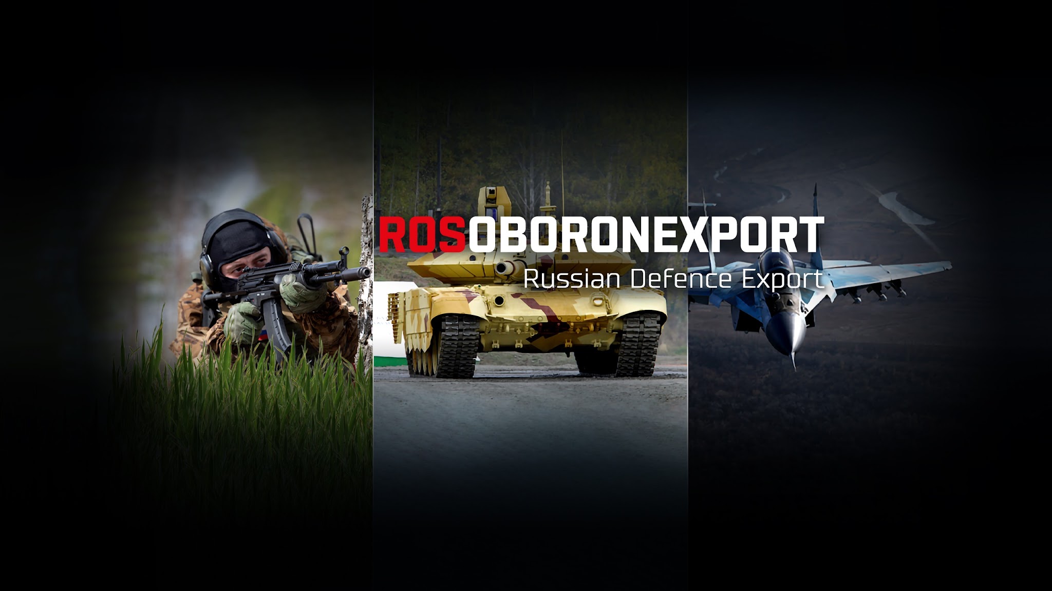 Rosoboronexport YouTube banner