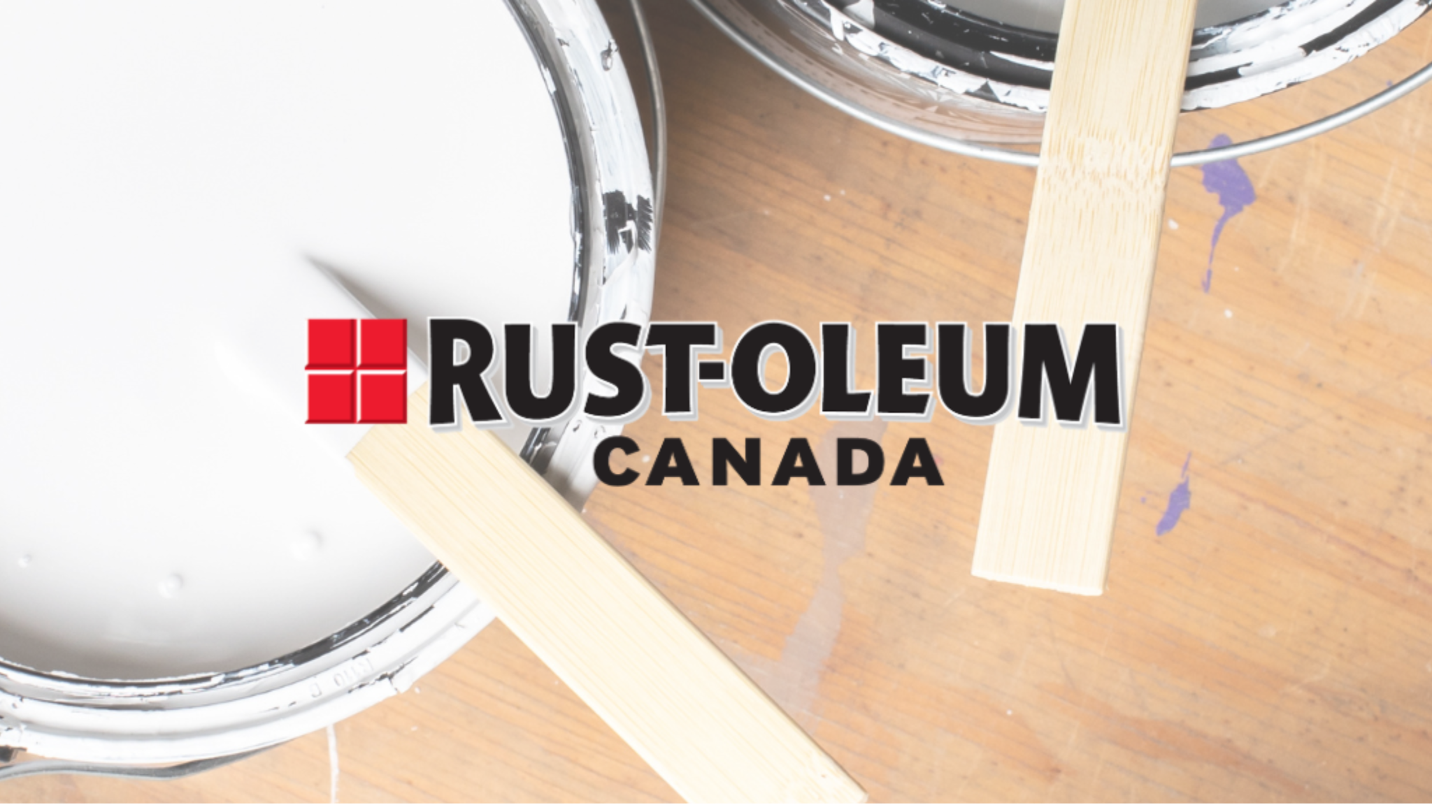 Rust-Oleum Canada YouTube banner