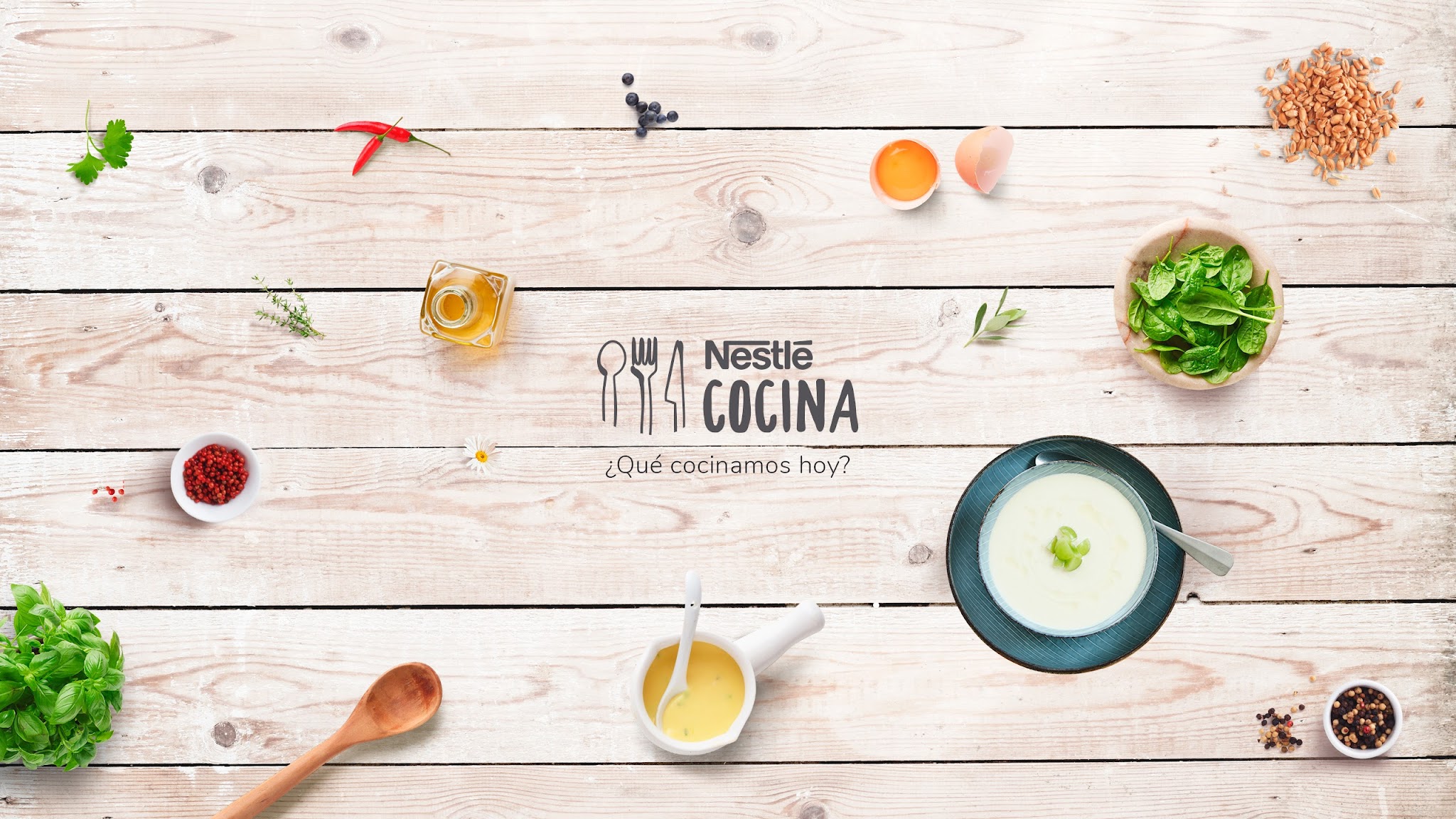 Nestlé Cocina YouTube banner