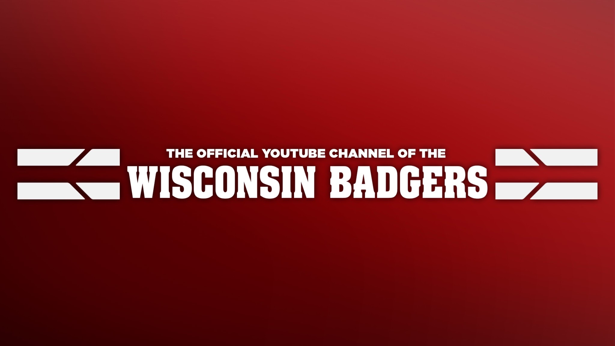 Wisconsin Badgers YouTube banner