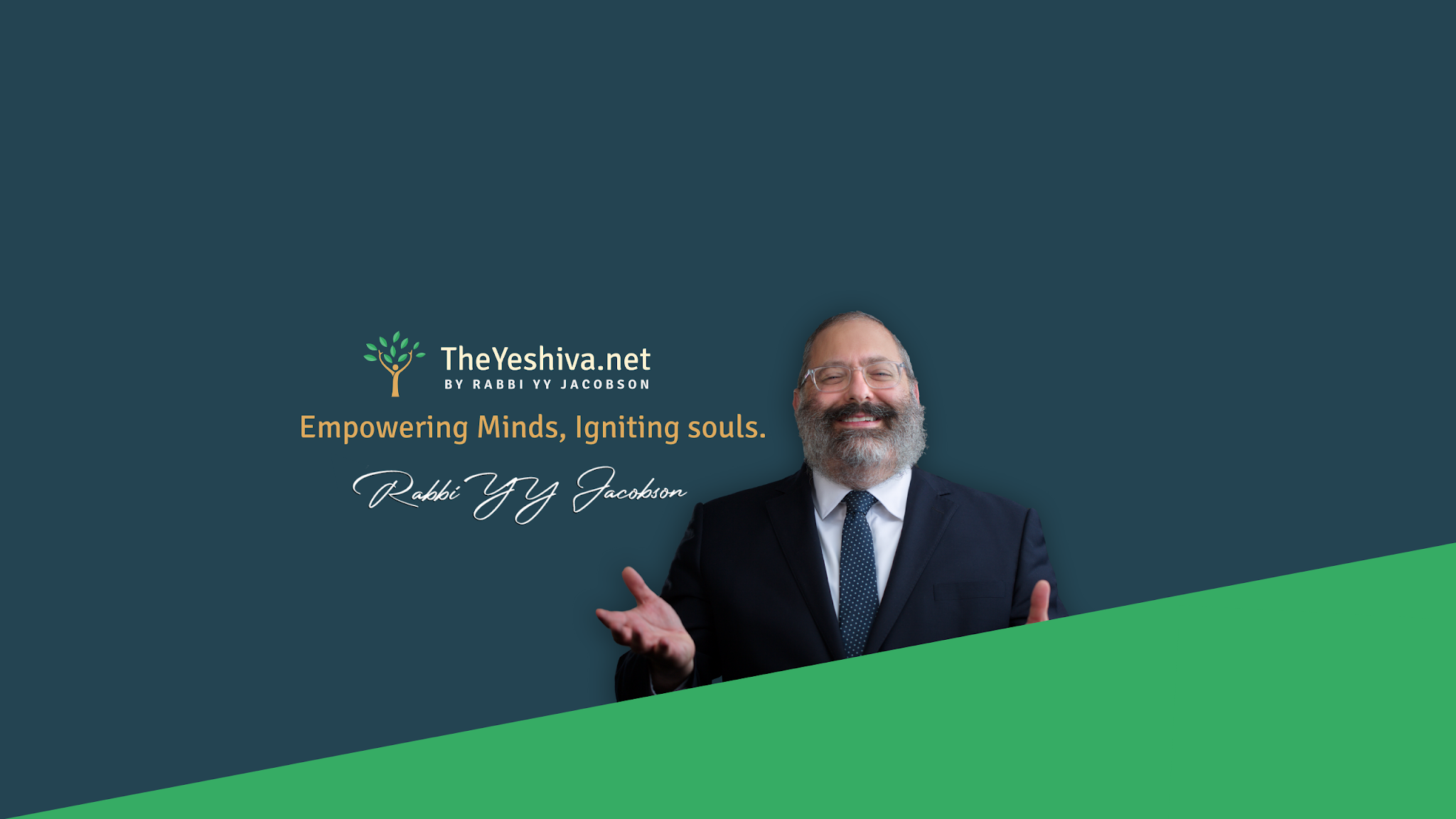 Rabbi YY Jacobson YouTube banner