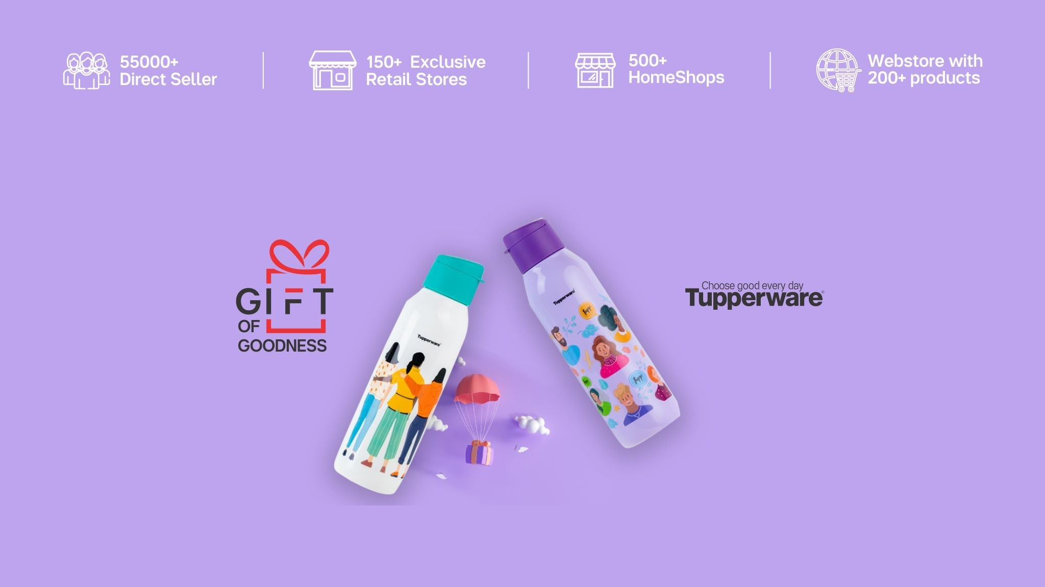 Tupperware India YouTube banner