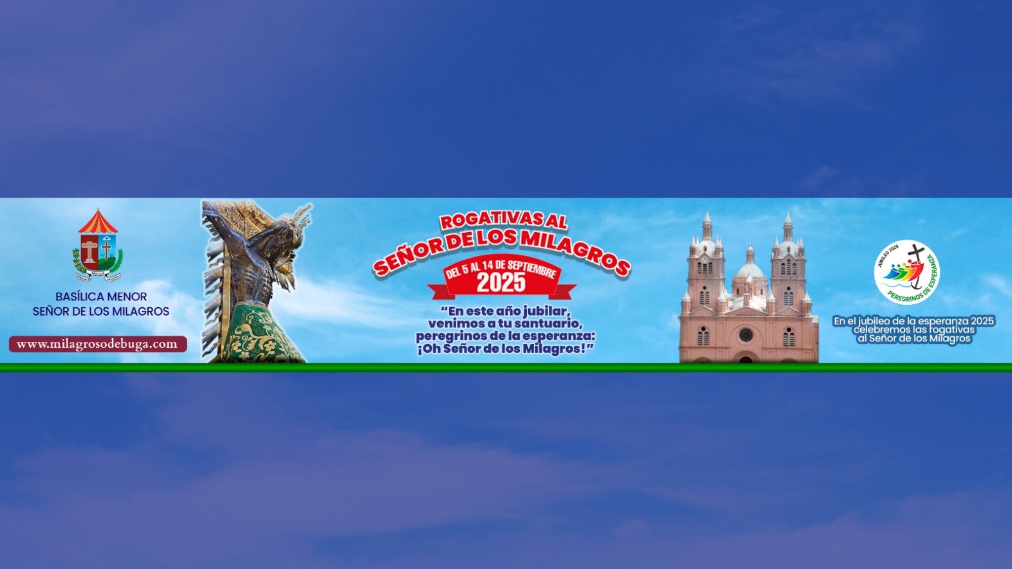 Basílica del Señor de los Milagros de Buga YouTube banner