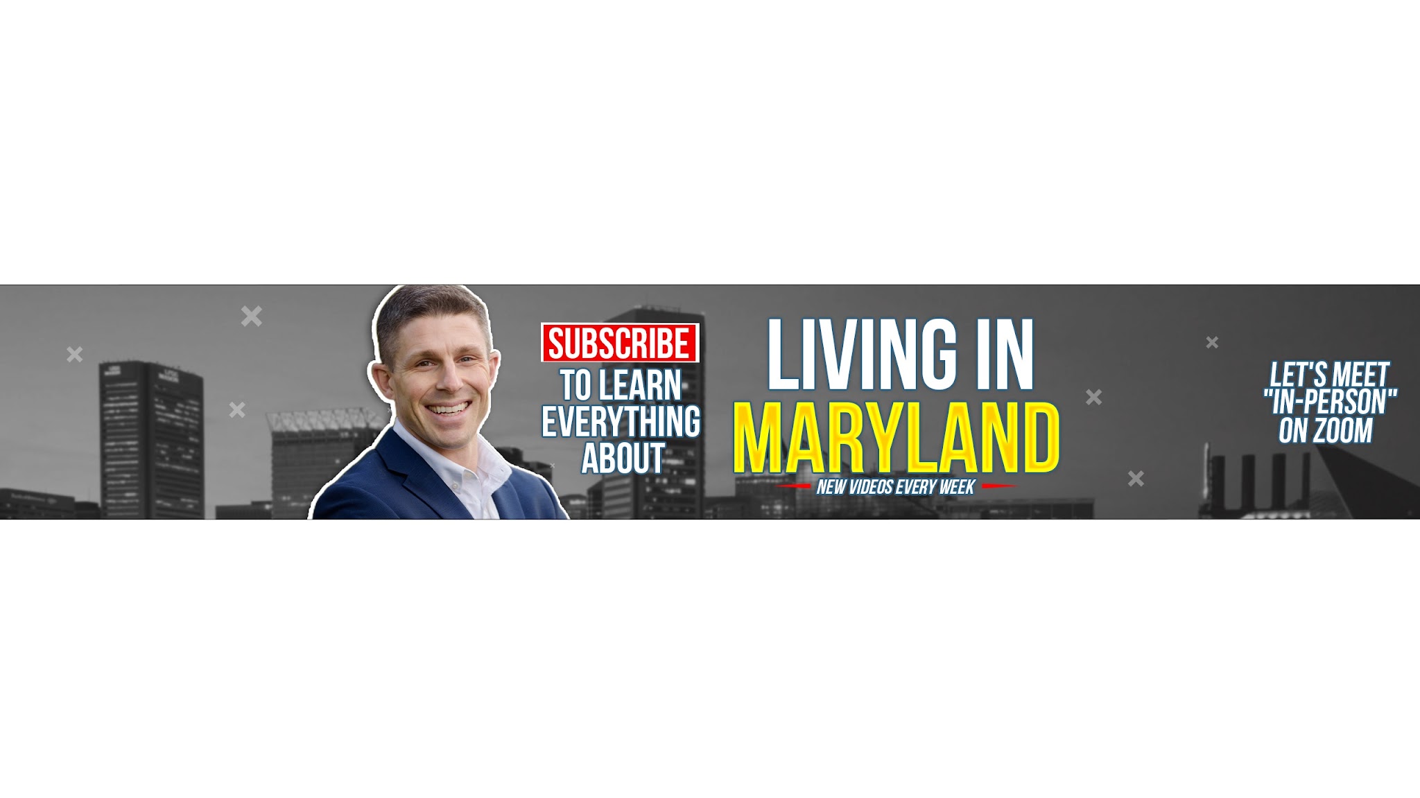 LIVING IN BALTIMORE MARYLAND [The Original!!!] YouTube banner