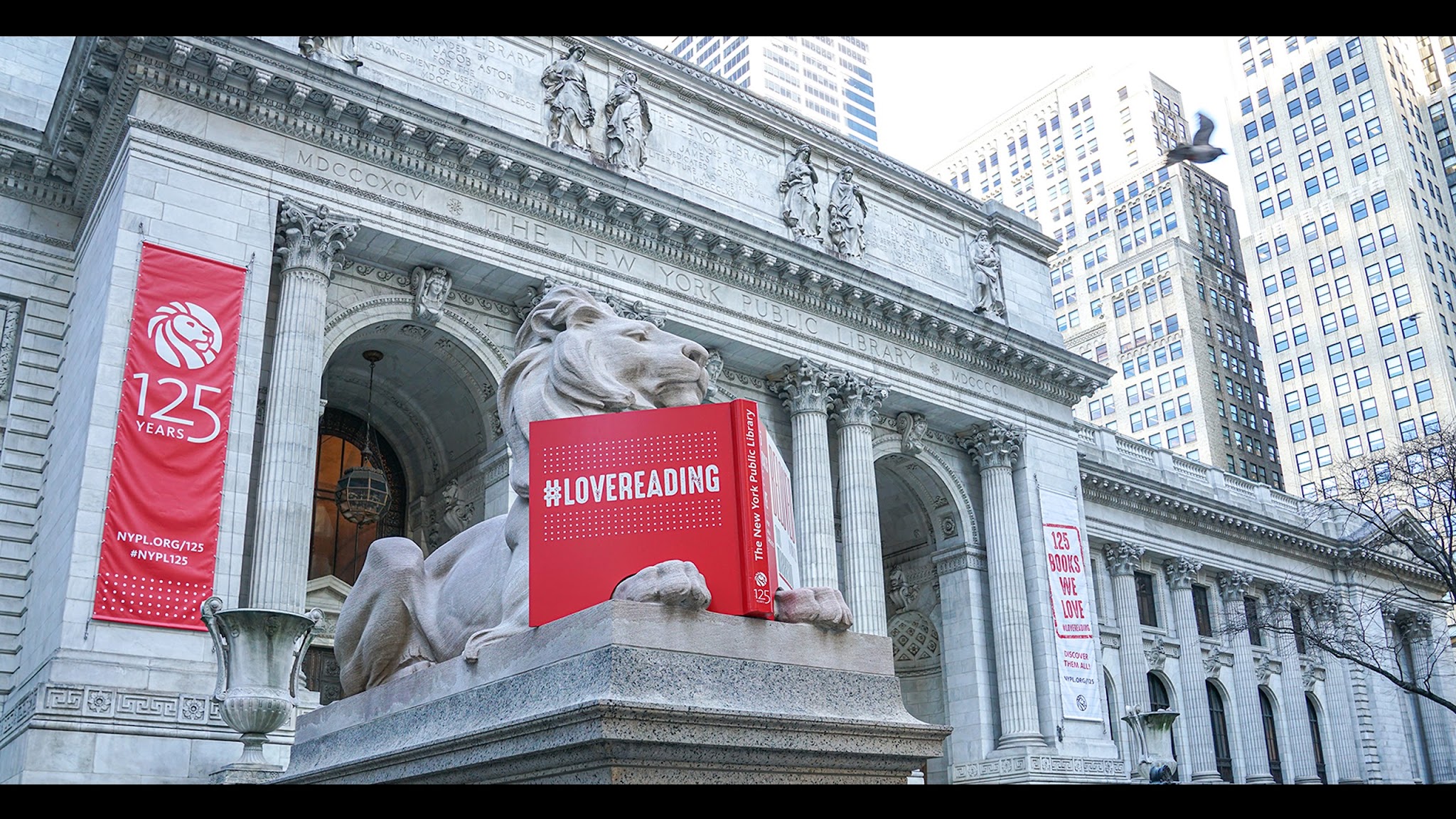 The New York Public Library YouTube banner