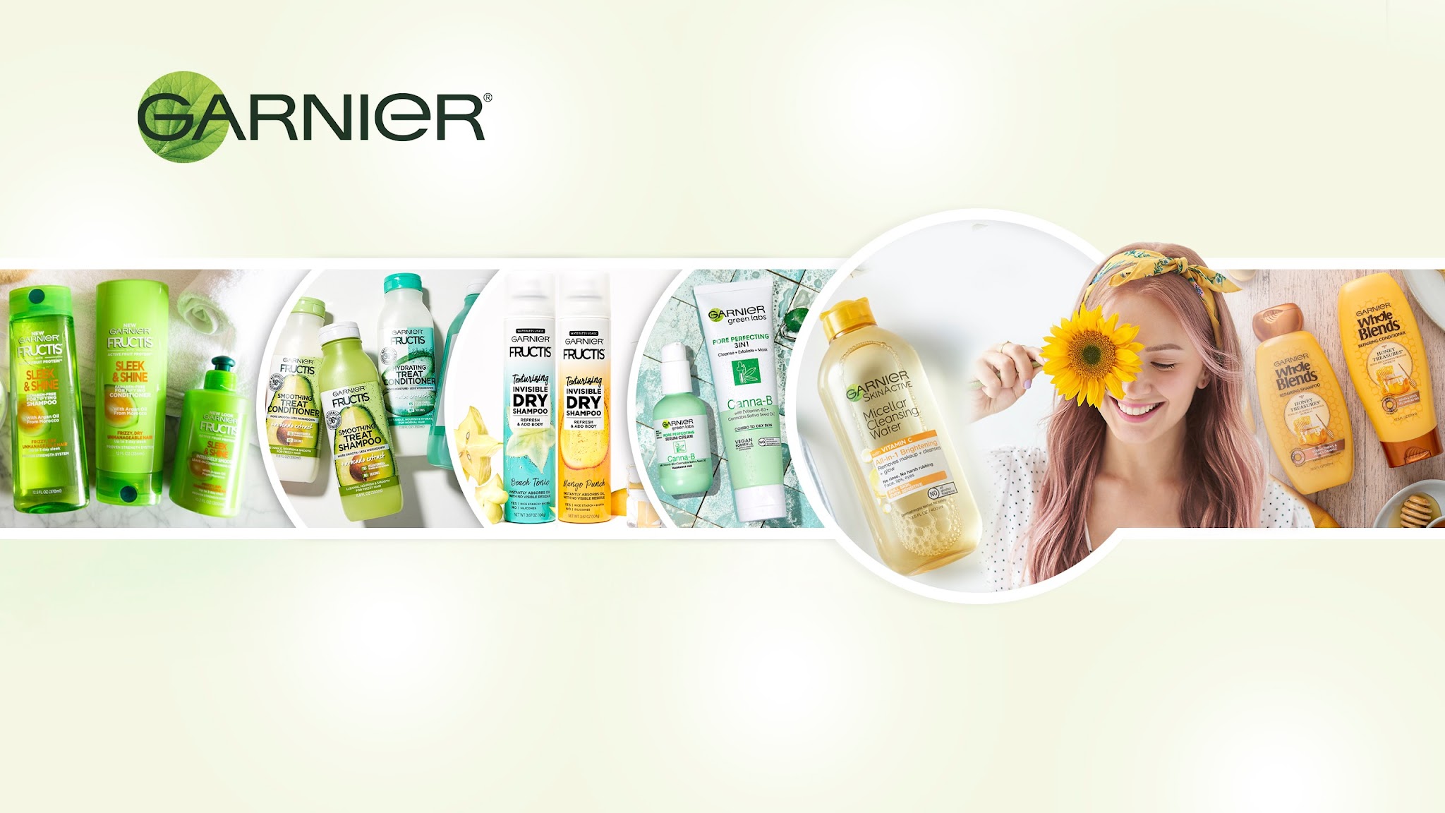 GarnierUSA YouTube banner