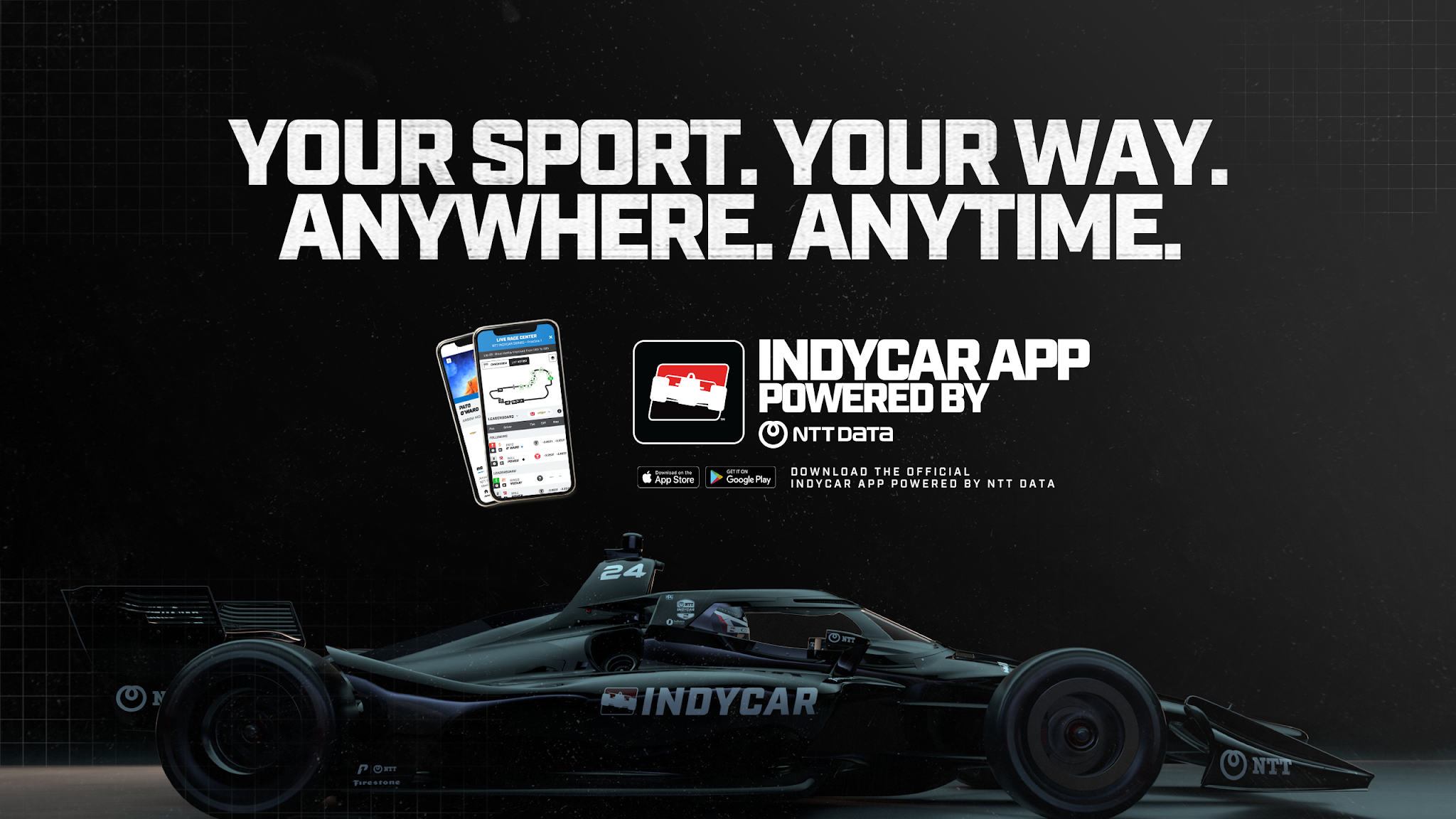 NTT INDYCAR SERIES YouTube banner