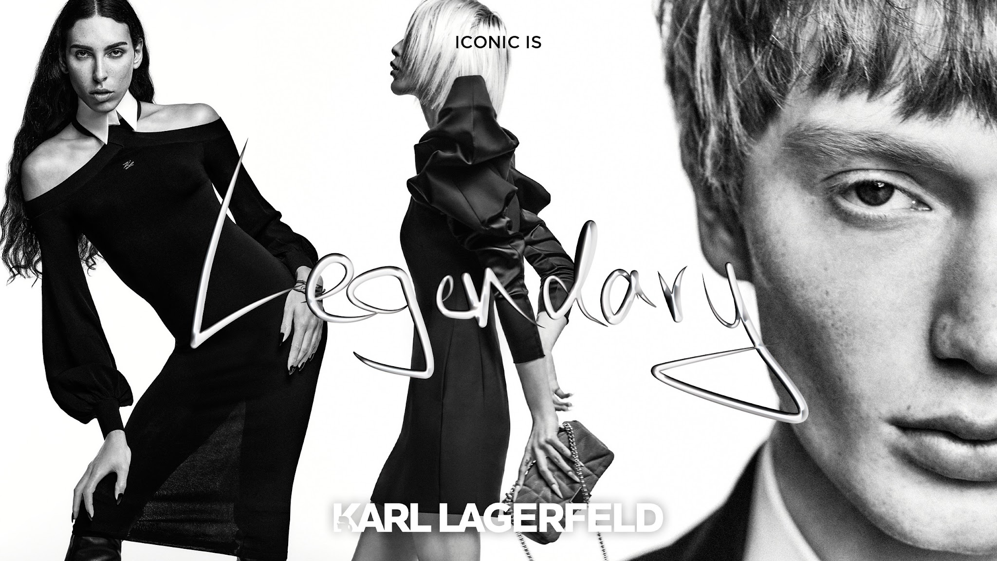 Karl Lagerfeld YouTube banner