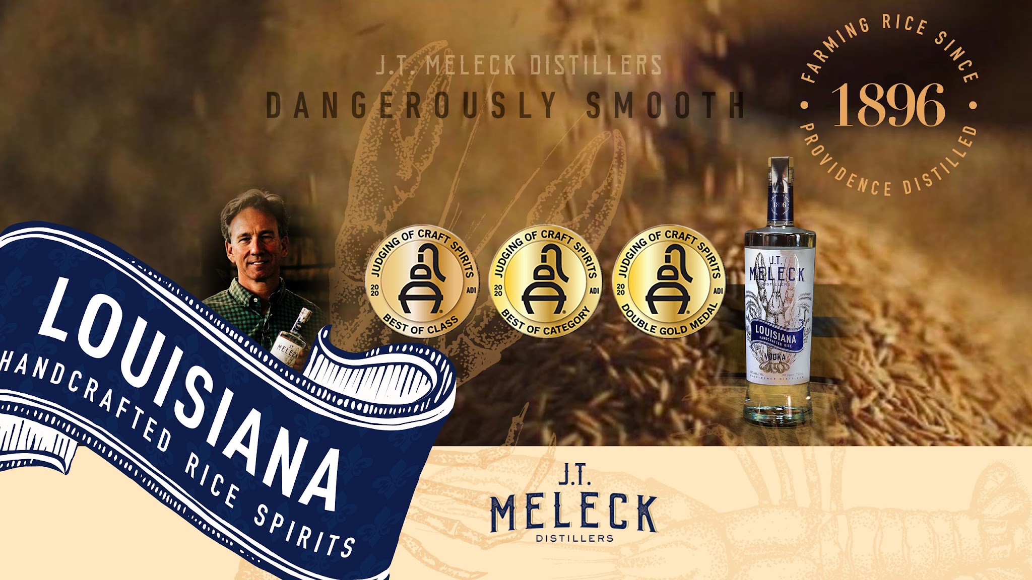 J.T. Meleck Distillers YouTube banner