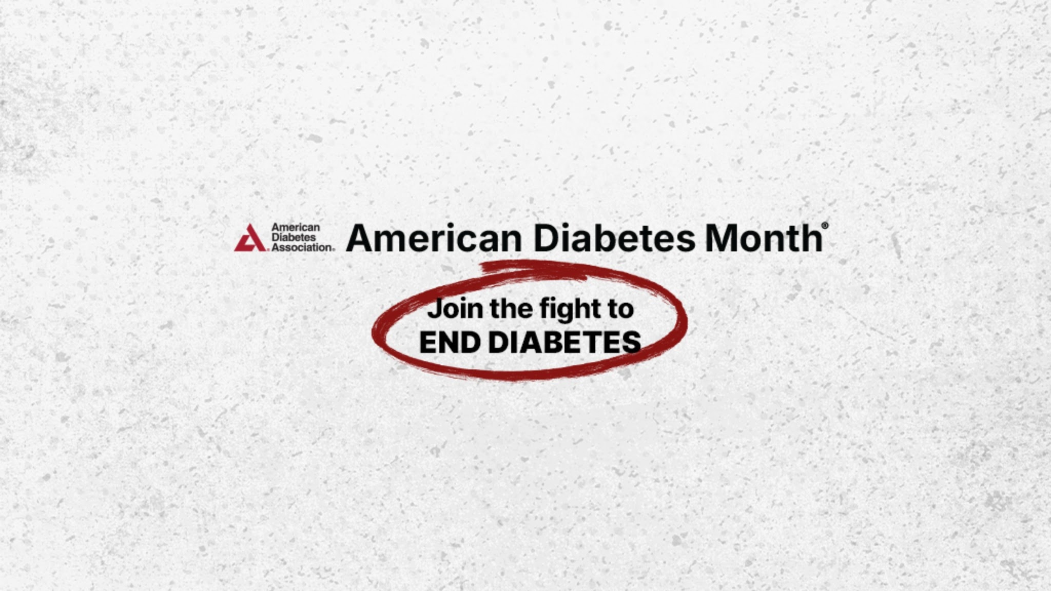 American Diabetes Association YouTube banner