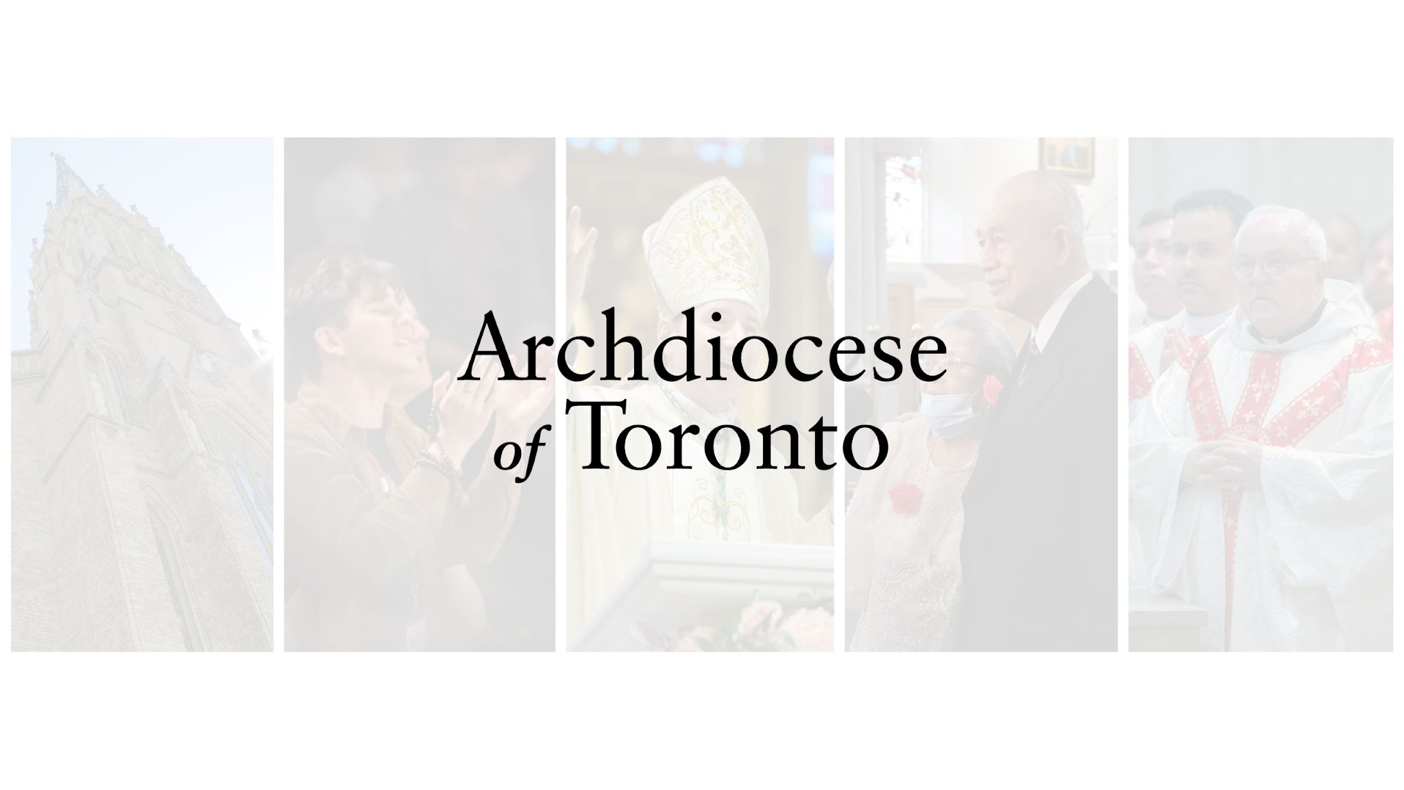 Archdiocese of Toronto YouTube banner