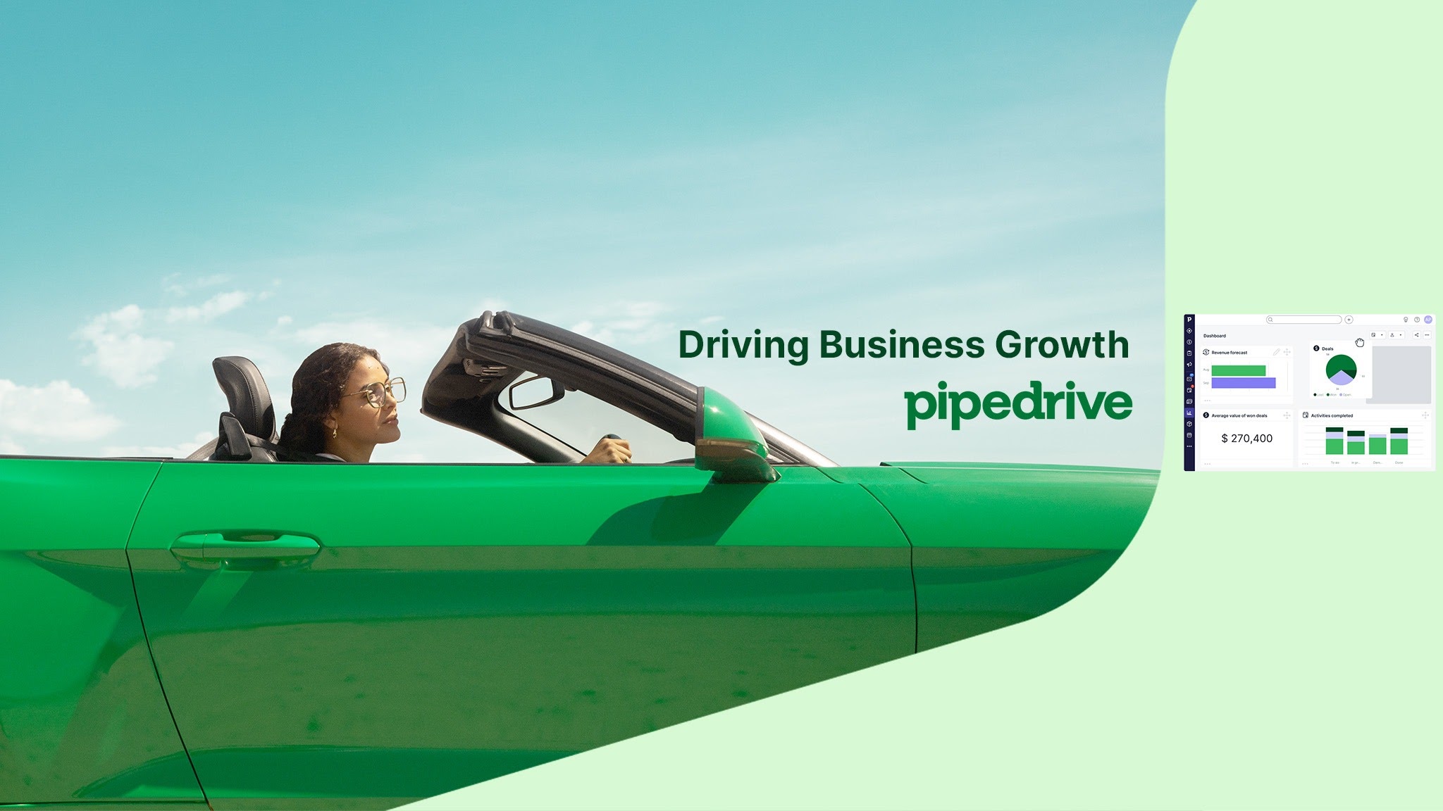 Pipedrive YouTube banner