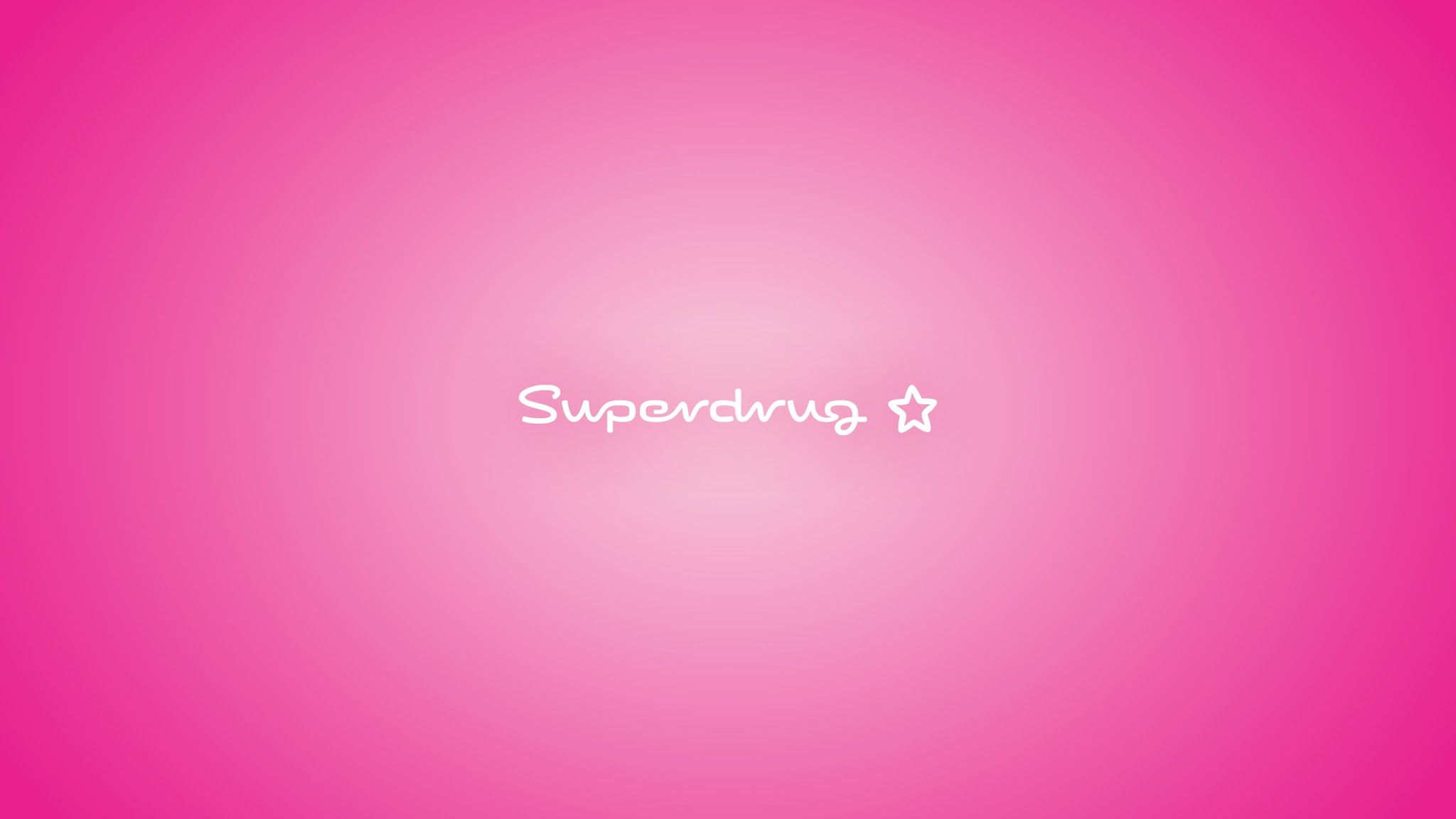 Superdrug YouTube banner