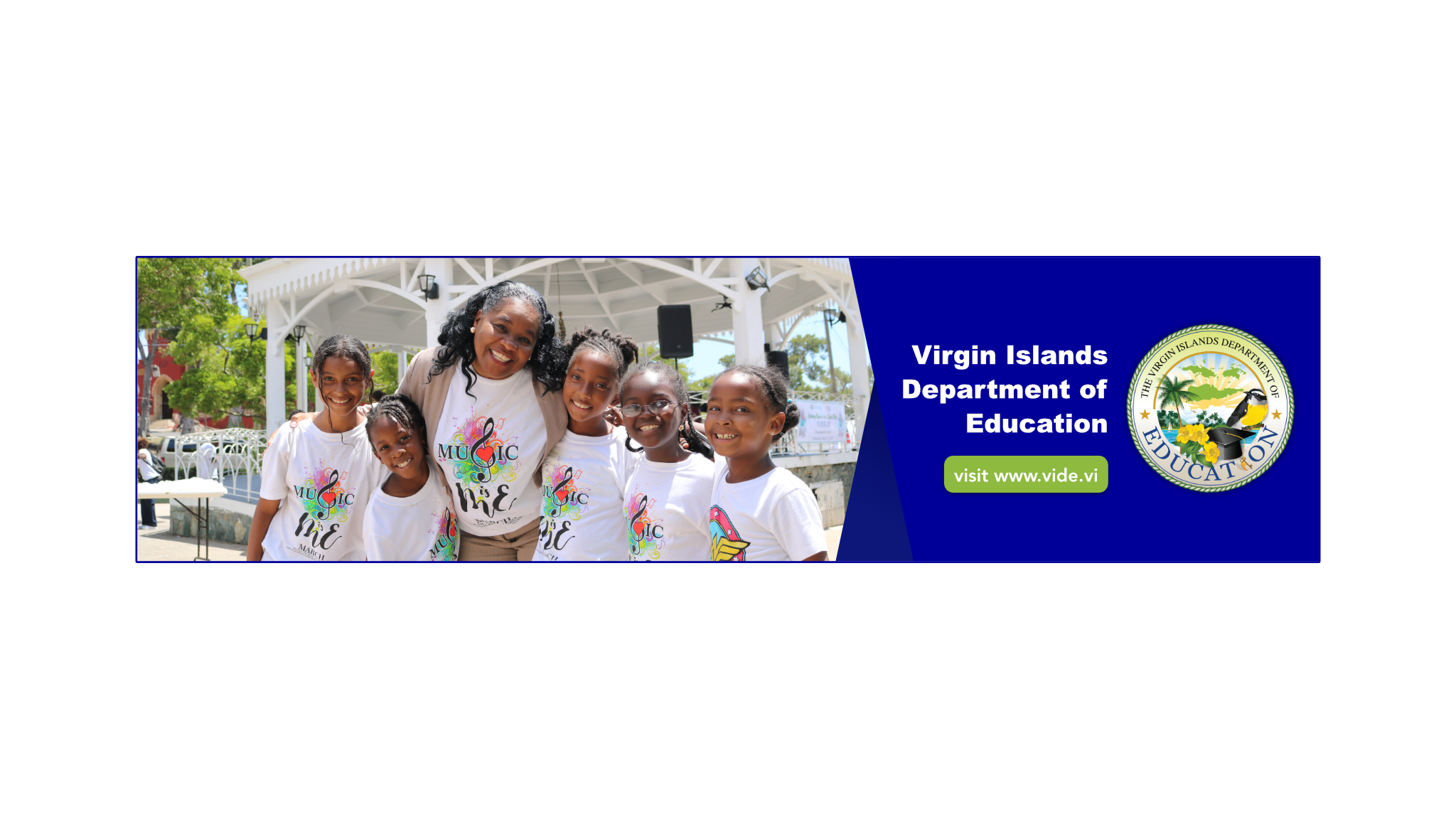 Virgin Islands Department of Education YouTube banner