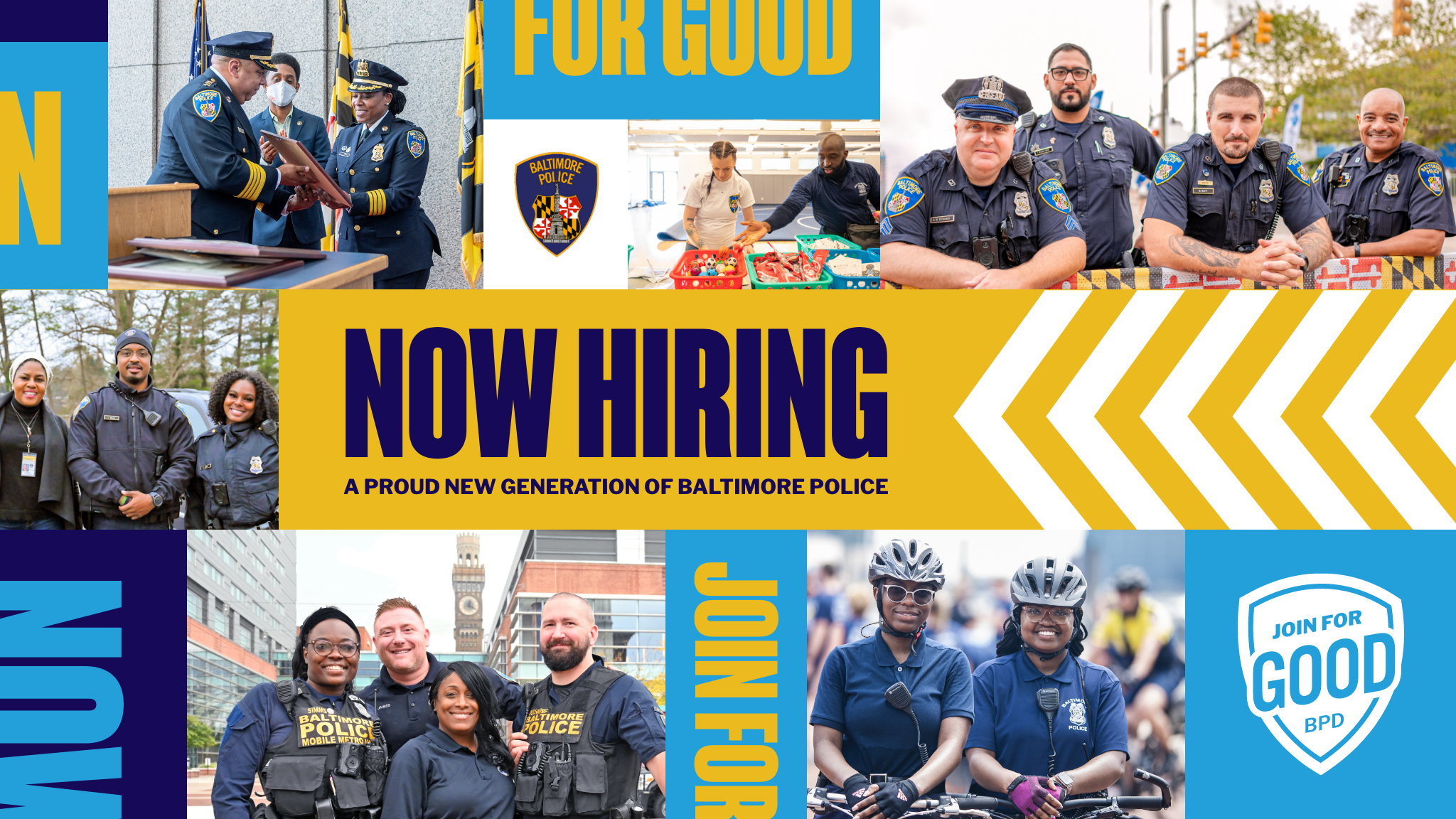 Baltimore Police YouTube banner