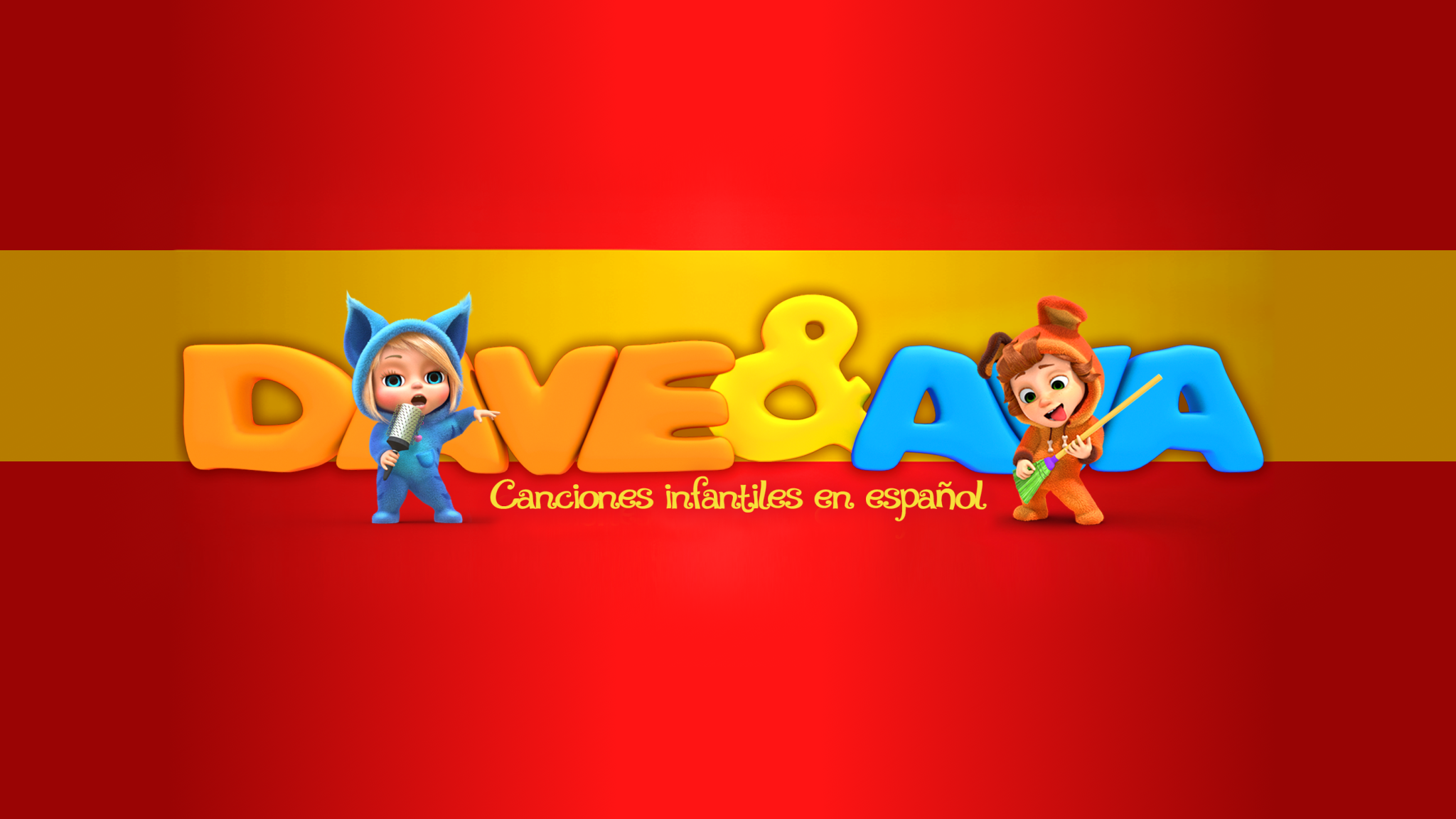 Dave and Ava - Canciones Infantiles YouTube banner