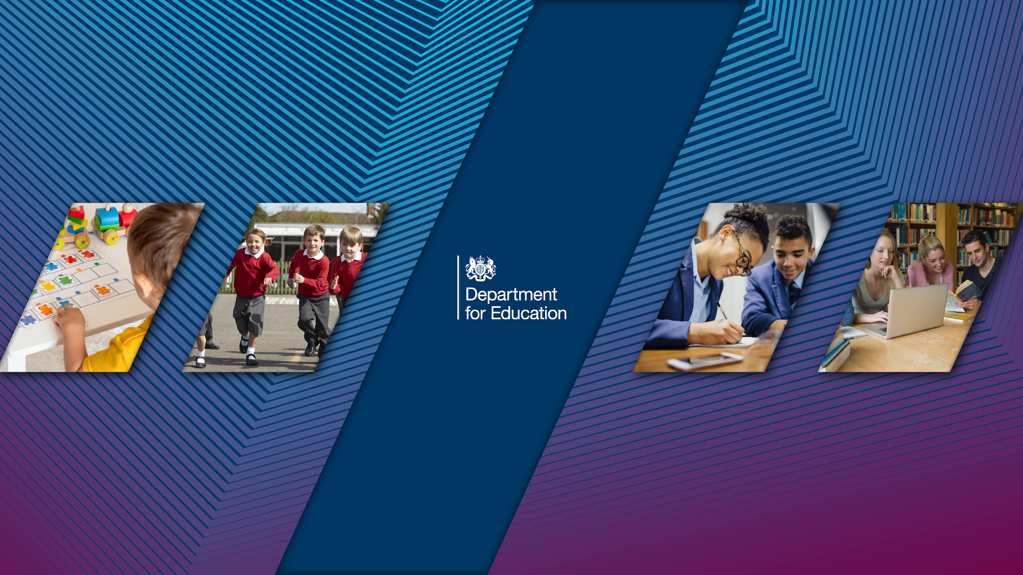 Department for Education YouTube banner