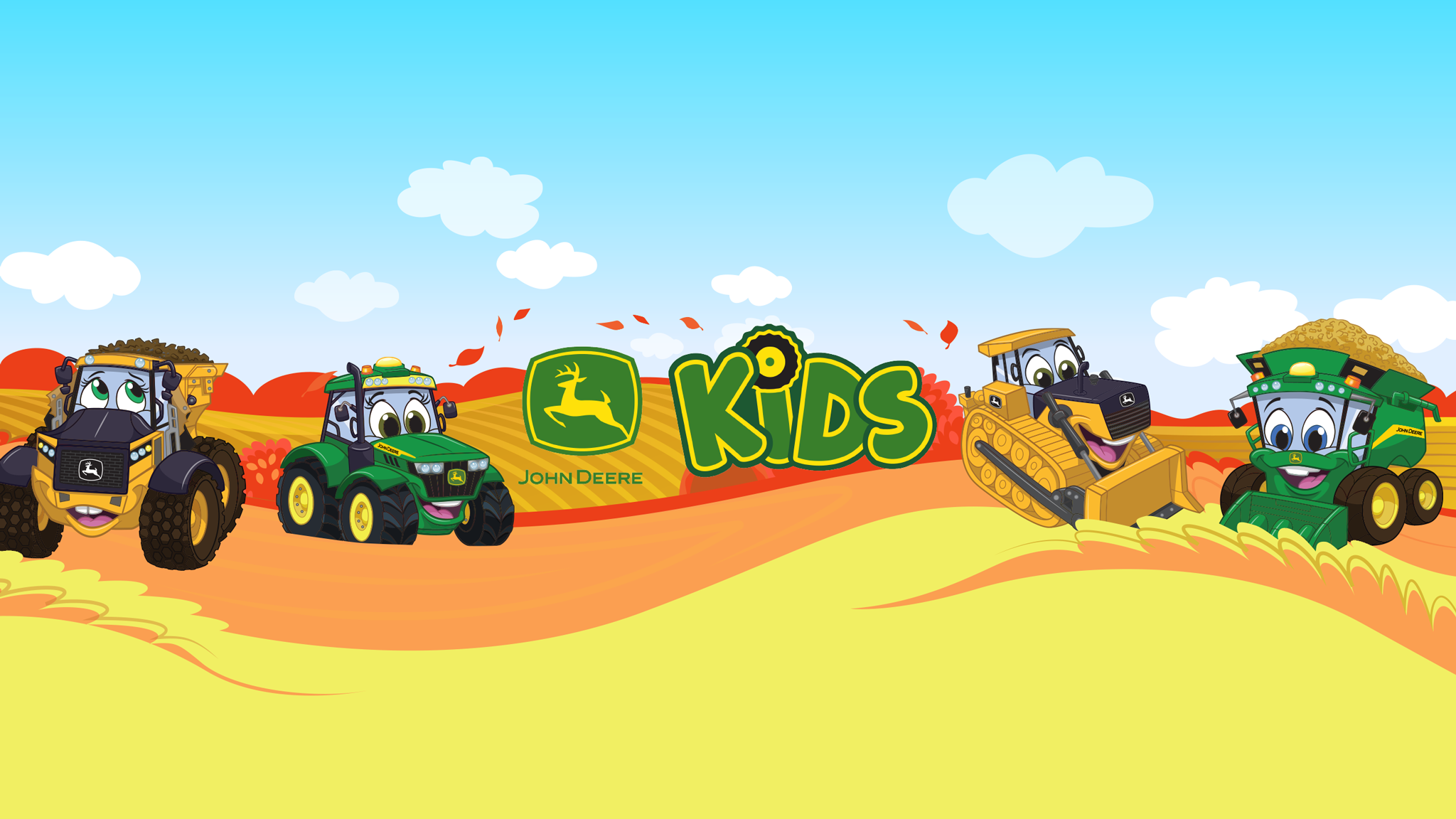 John Deere Kids YouTube banner