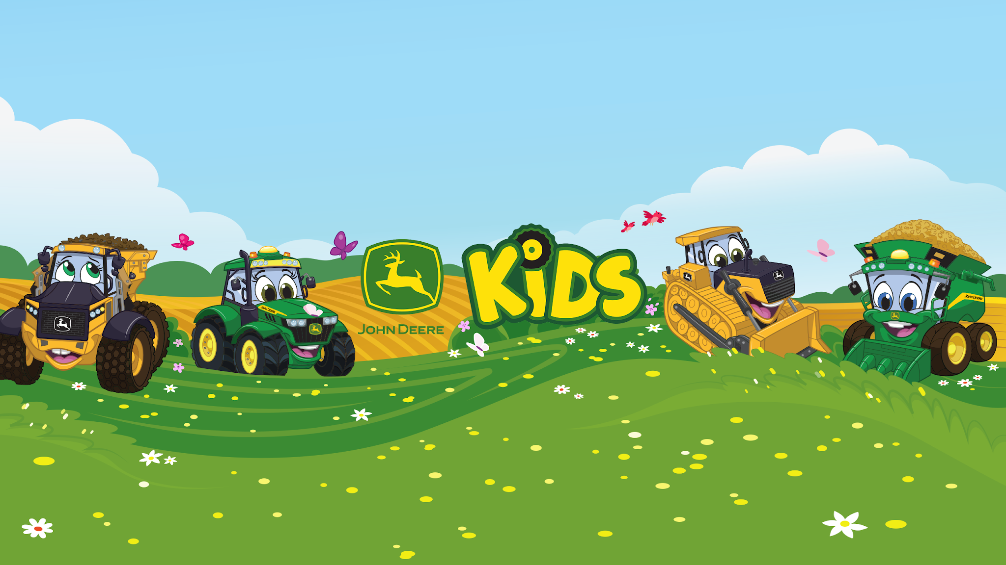 John Deere Kids YouTube banner