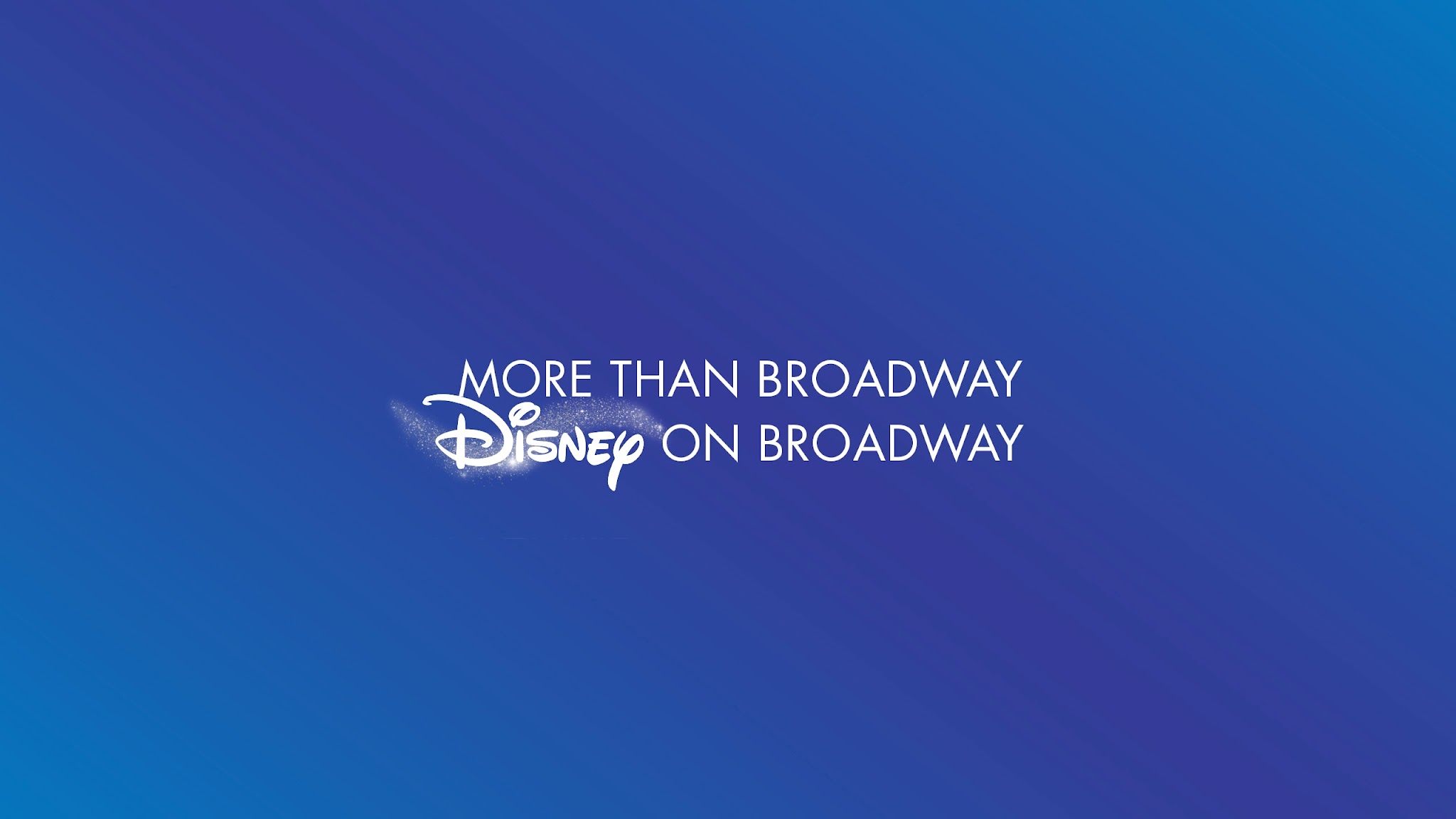 Disney On Broadway YouTube banner