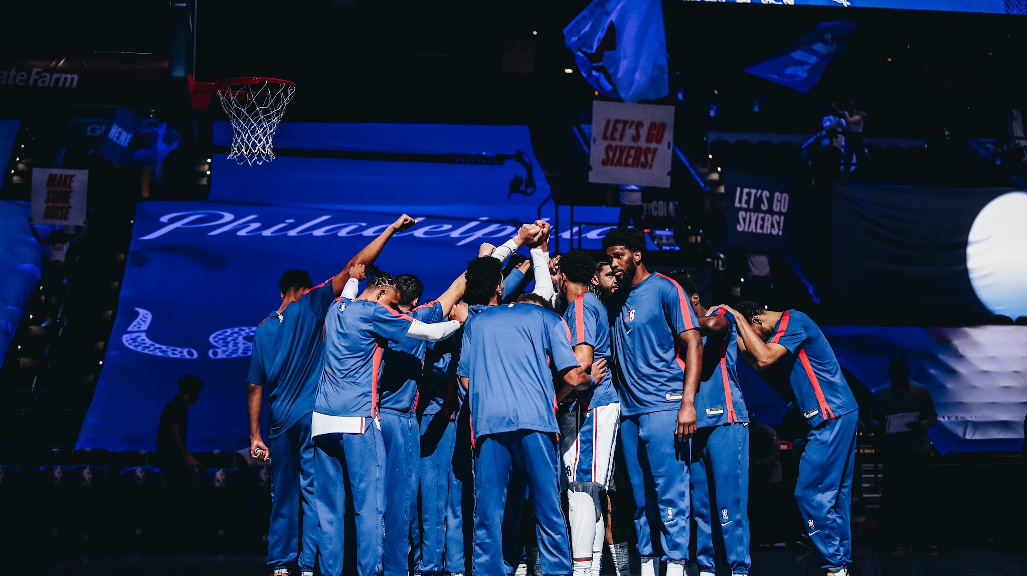 Philadelphia 76ers YouTube banner