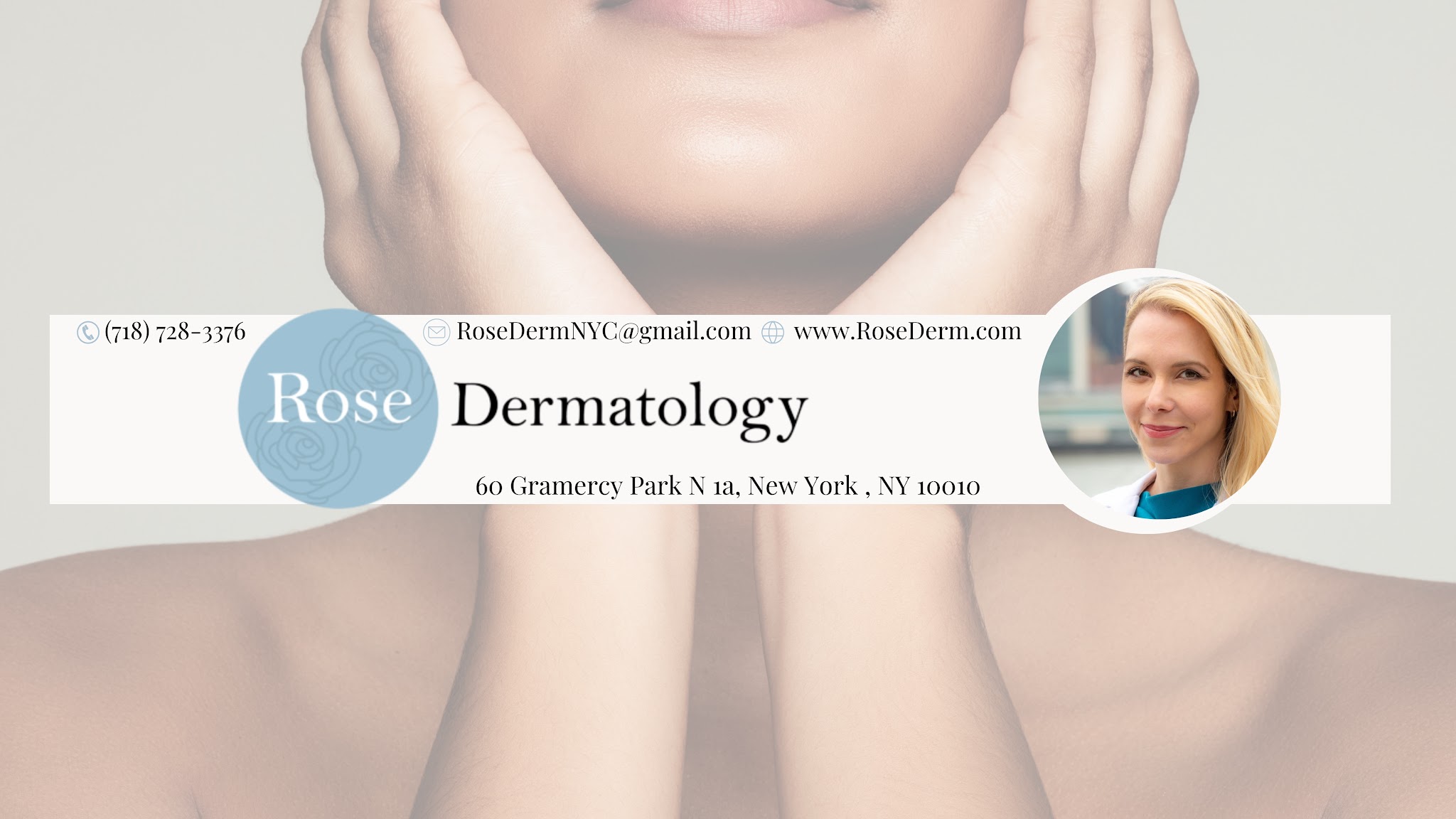 Rose Dermatology YouTube banner