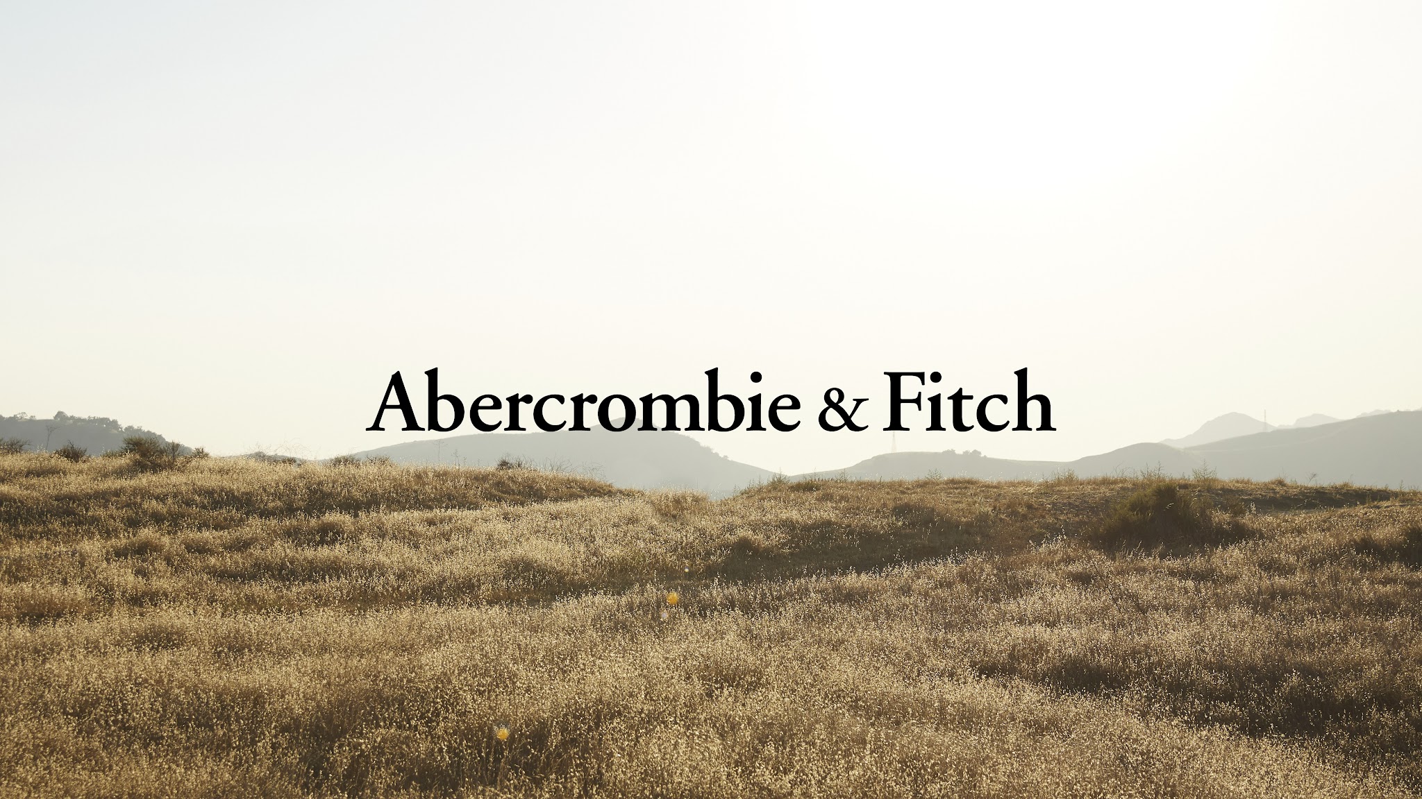 Abercrombie & Fitch YouTube banner