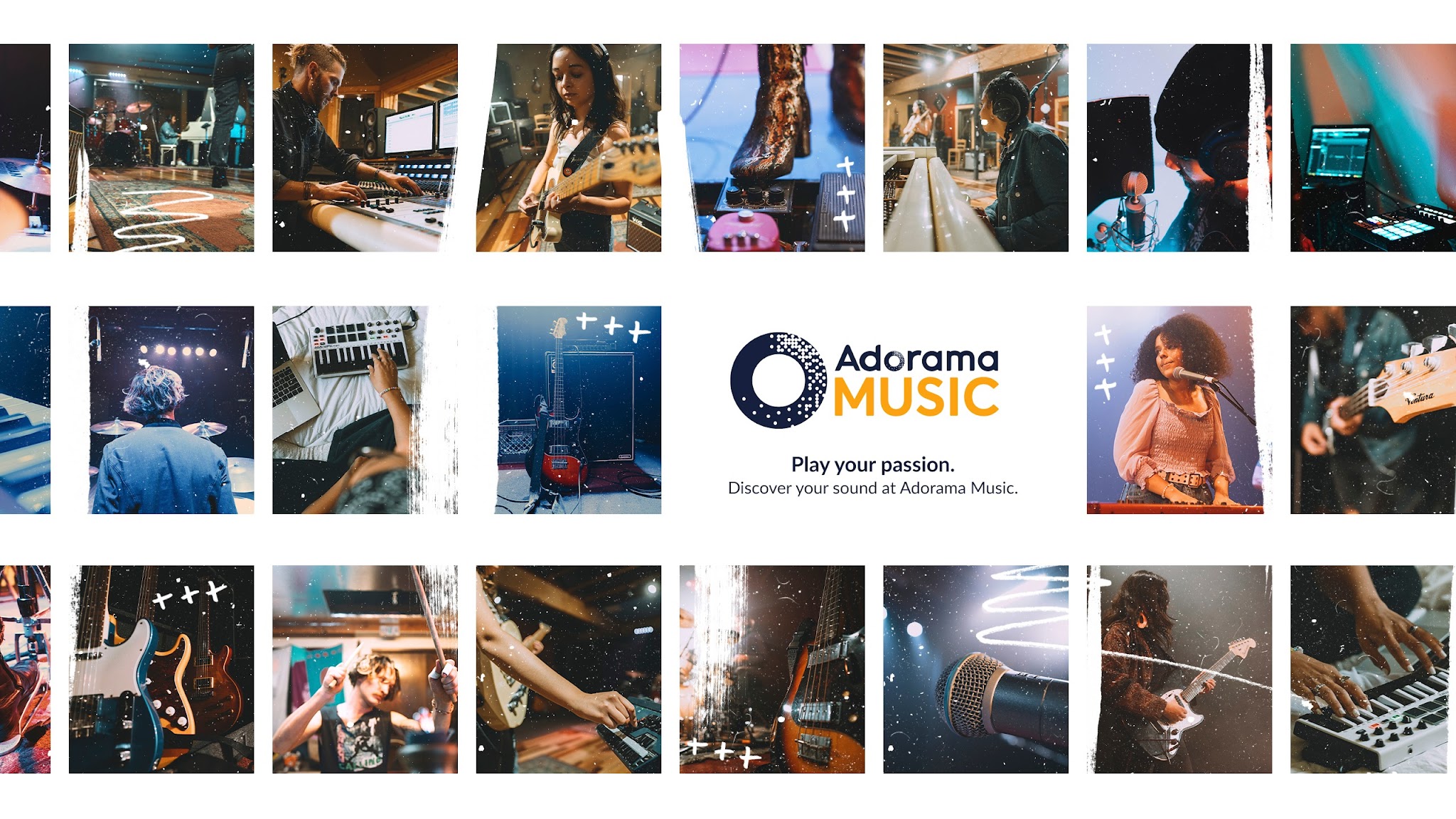 Adorama Music YouTube banner