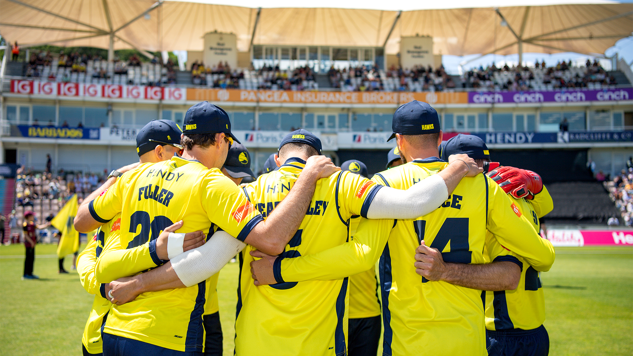 Hampshire Cricket YouTube banner