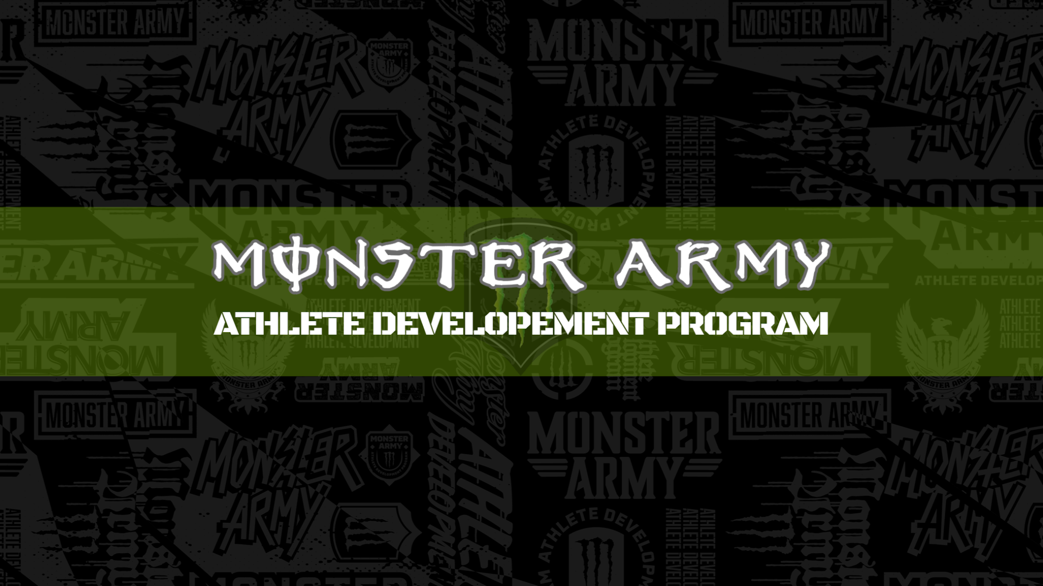 Monster Army YouTube banner