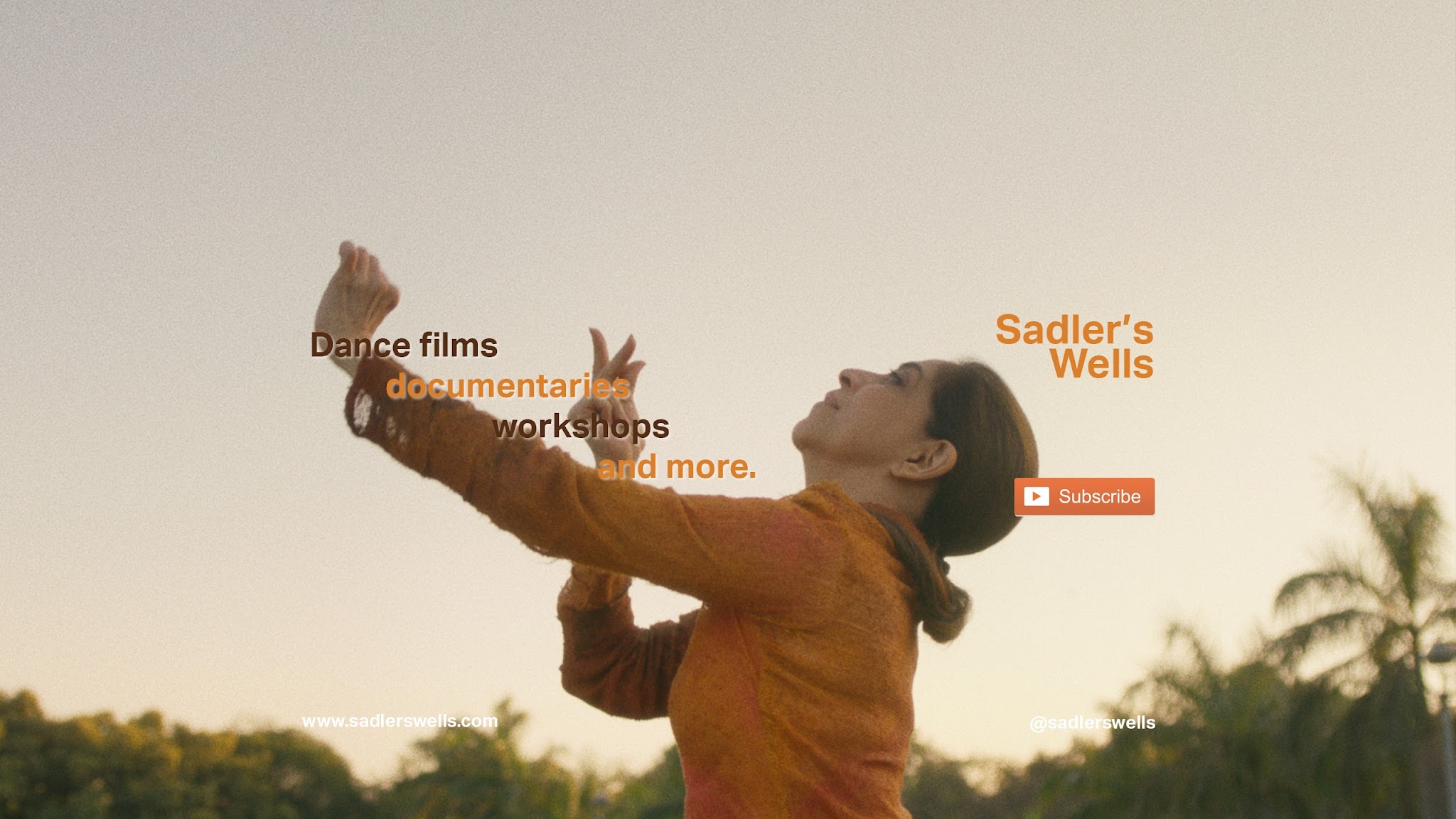 Sadler's Wells YouTube banner