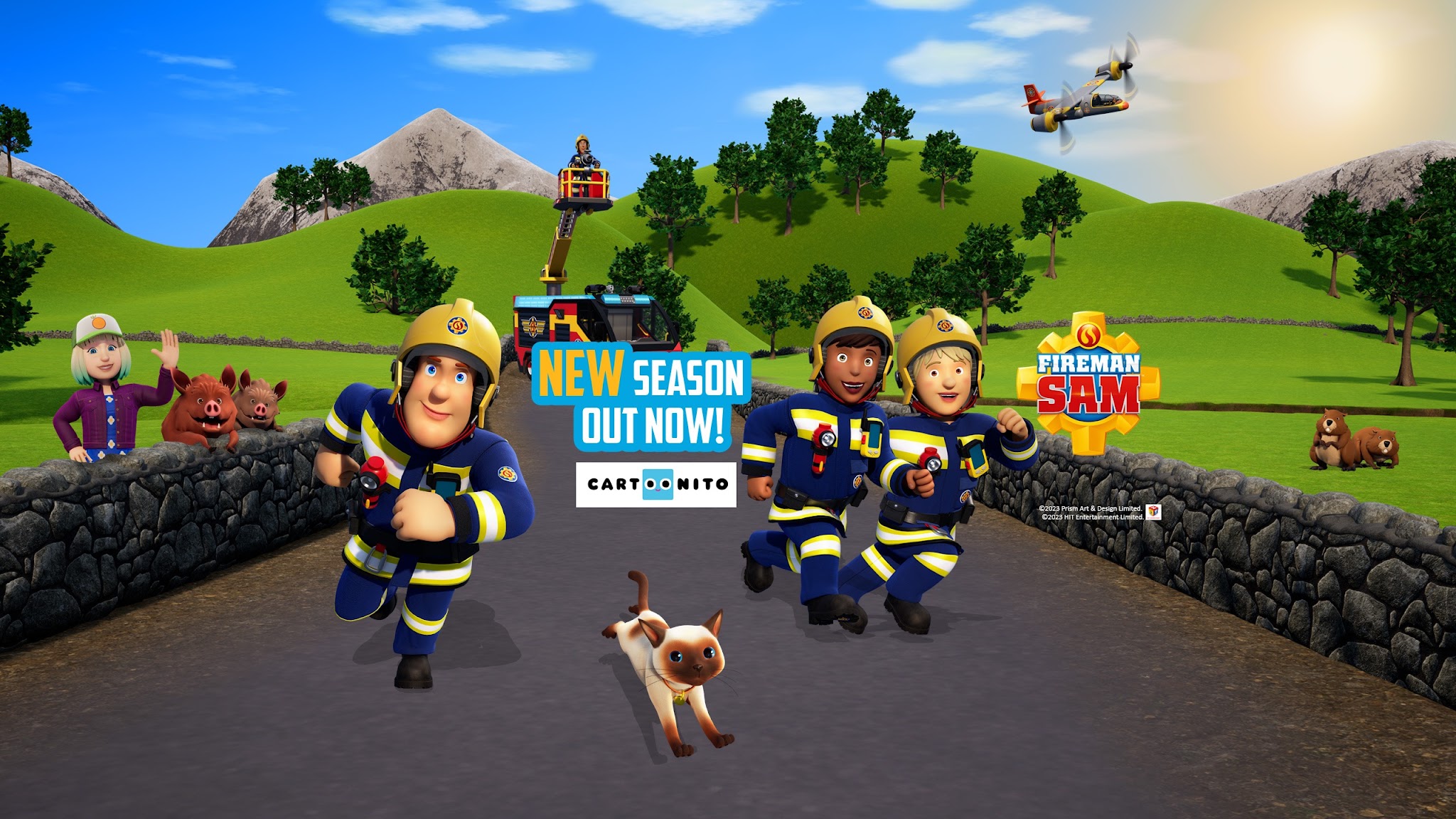 Fireman Sam YouTube banner