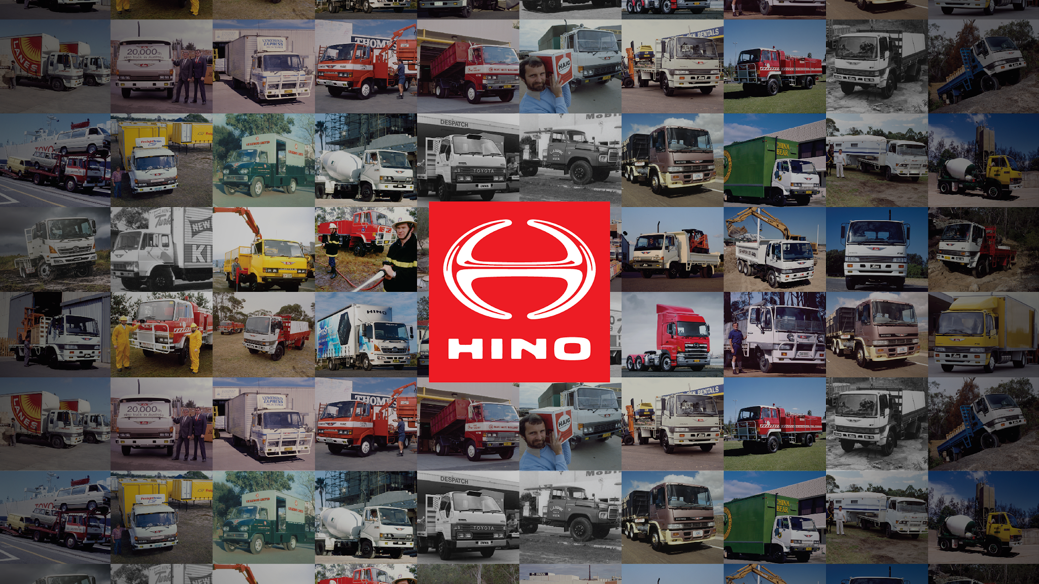 Hino Australia YouTube banner