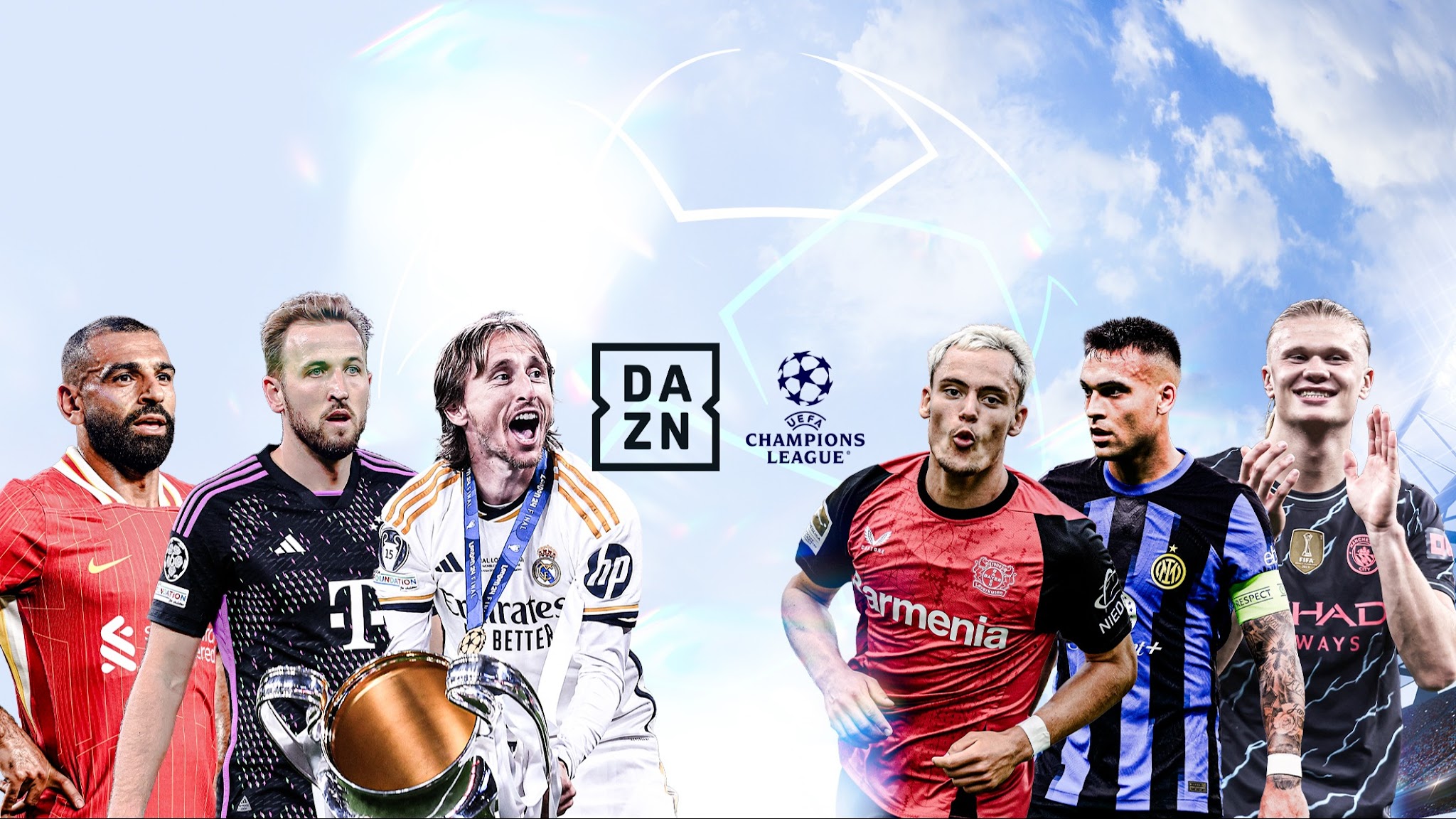 DAZN UEFA Champions League YouTube banner