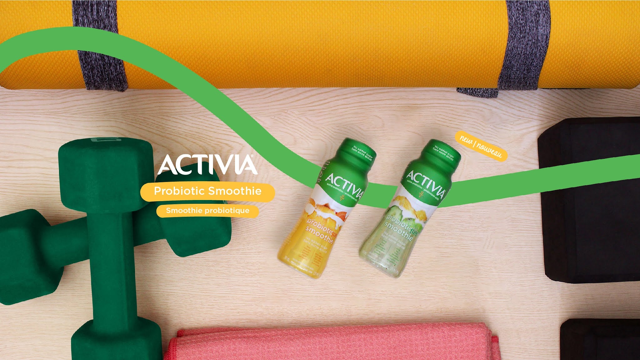 Activia Canada YouTube banner