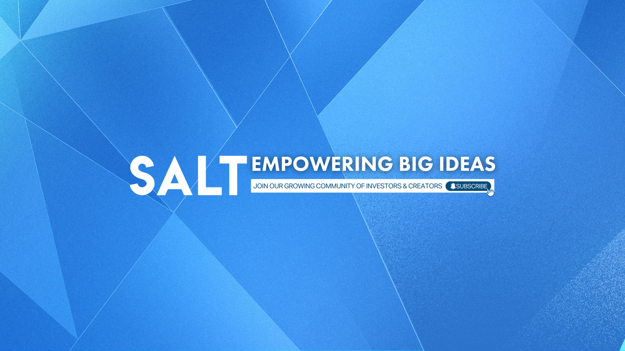 SALT YouTube banner