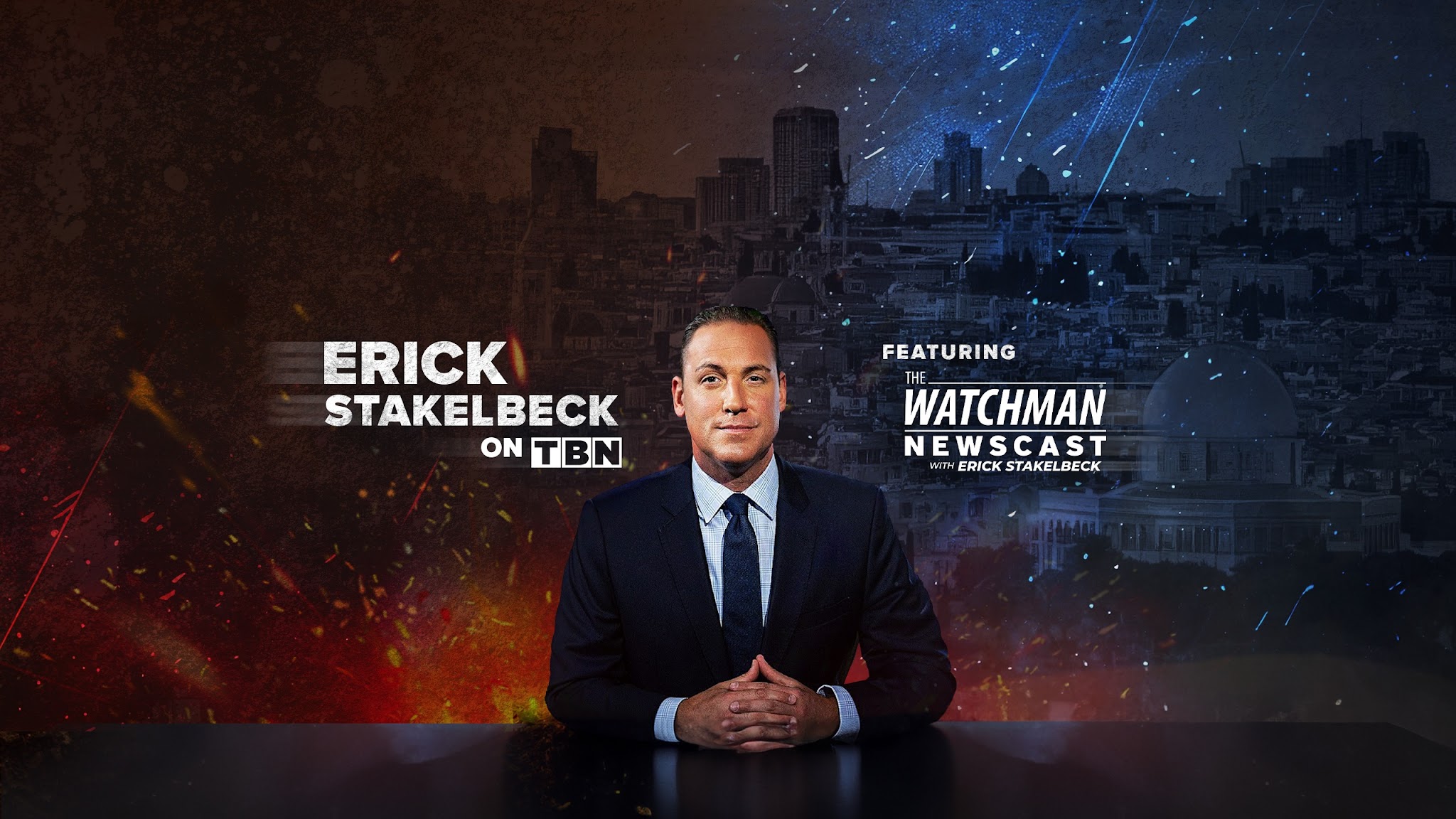 Erick Stakelbeck on TBN YouTube banner