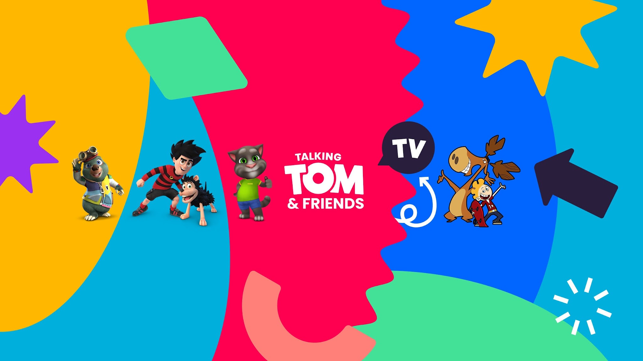 Talking Tom & Friends TV YouTube banner