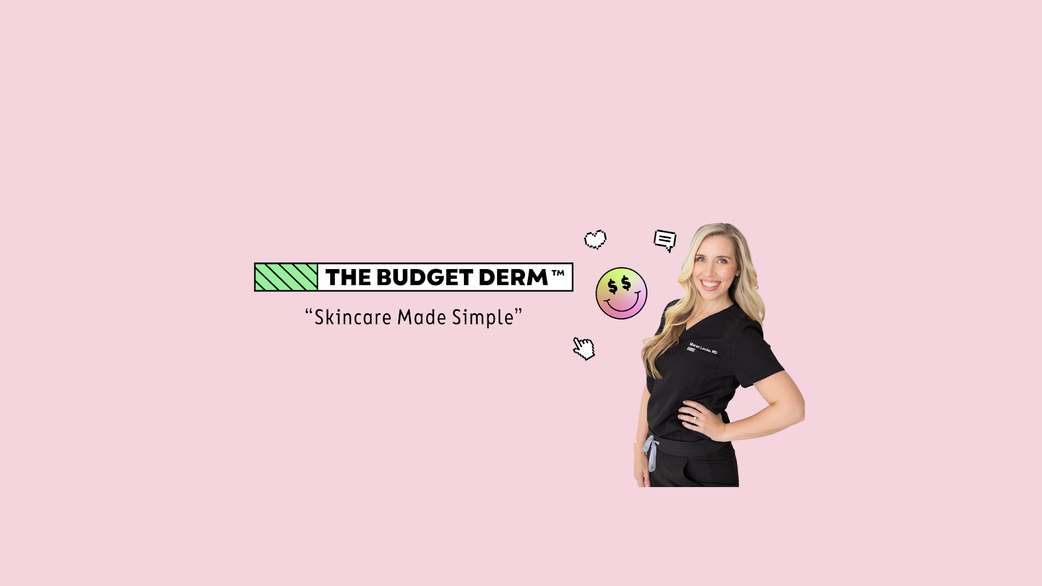 The Budget Dermatologist YouTube banner