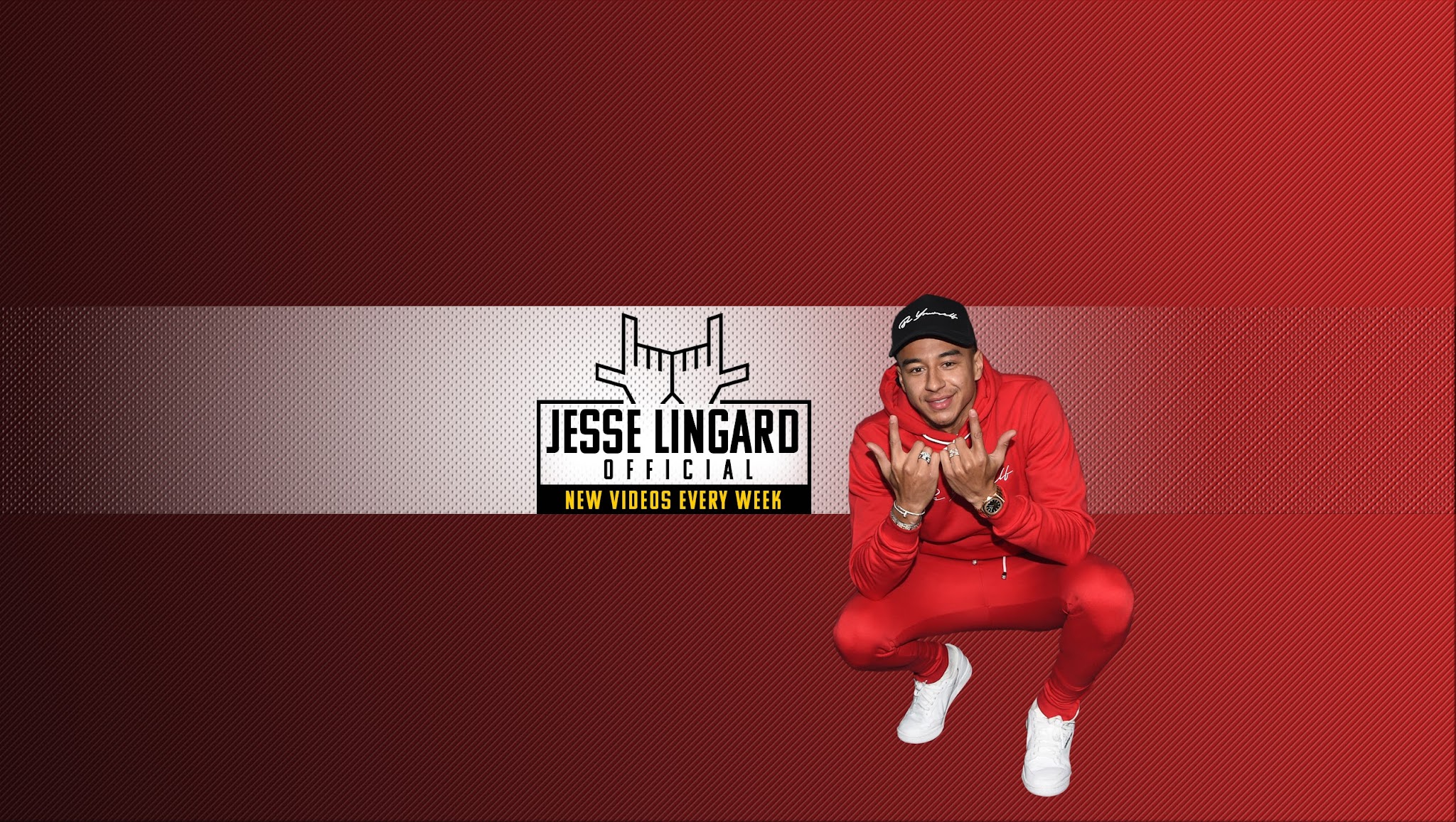 Jesse Lingard YouTube banner