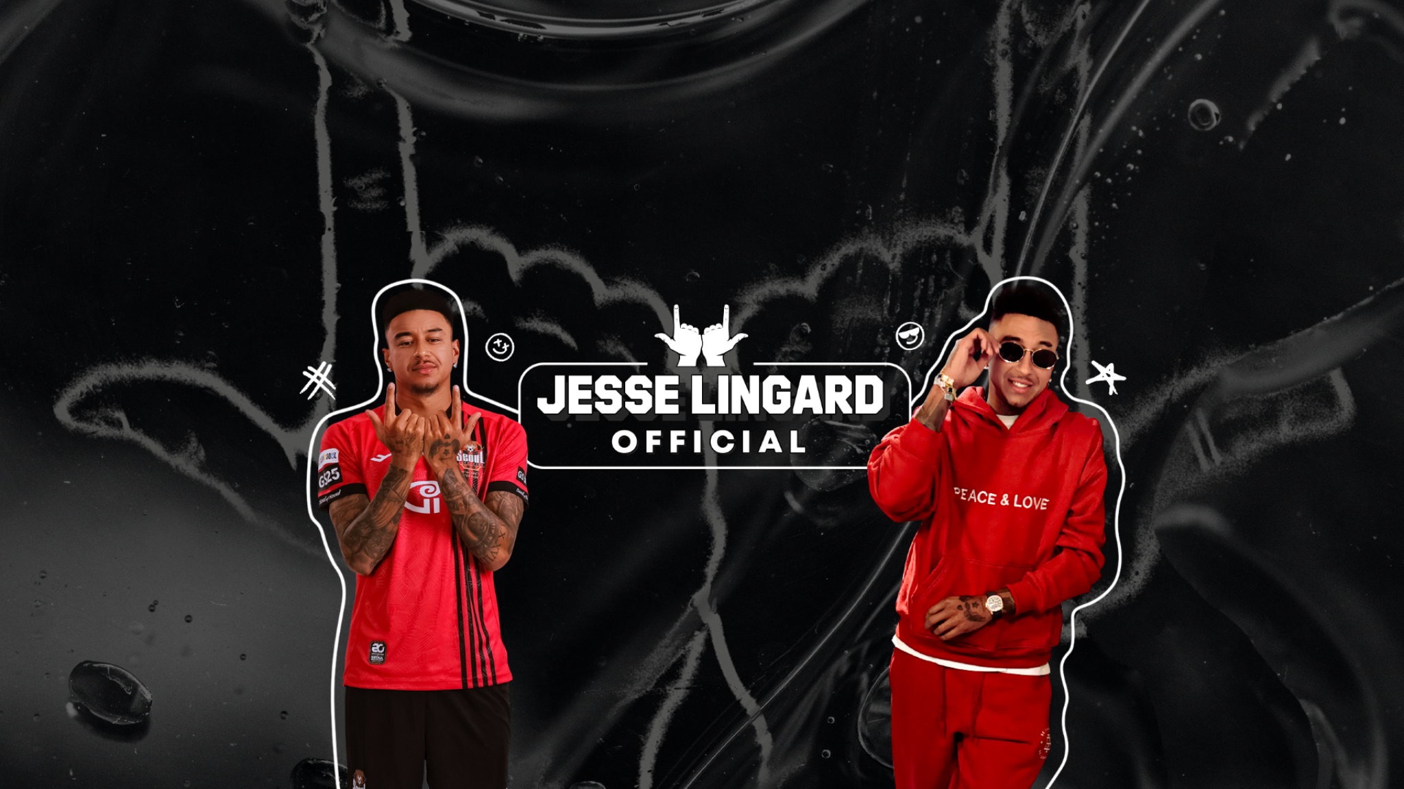 Jesse Lingard YouTube banner