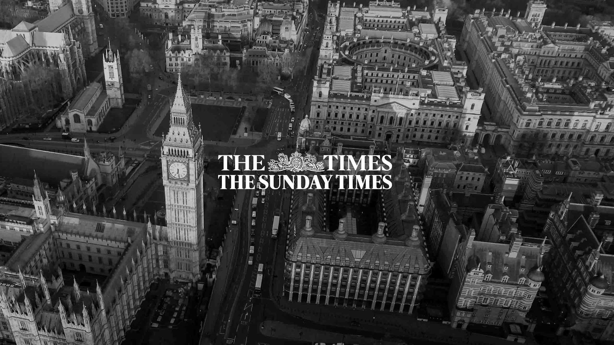 The Times and The Sunday Times YouTube banner