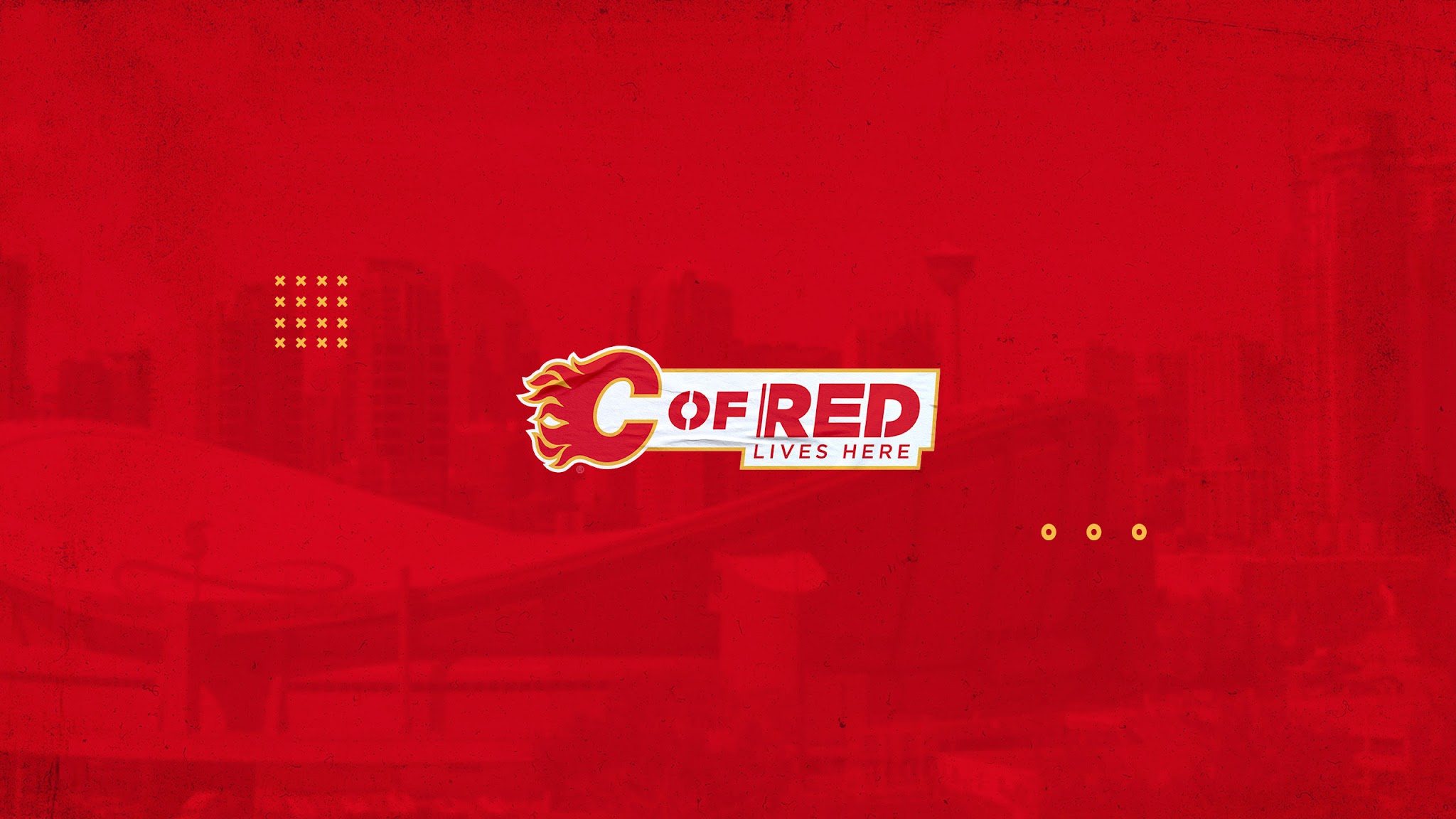 Calgary Flames YouTube banner