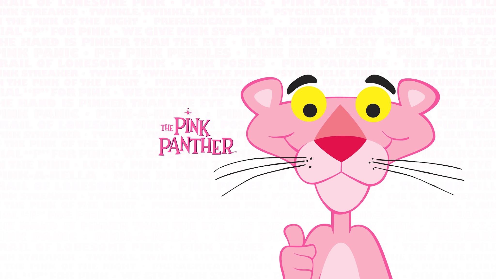 Official Pink Panther YouTube banner