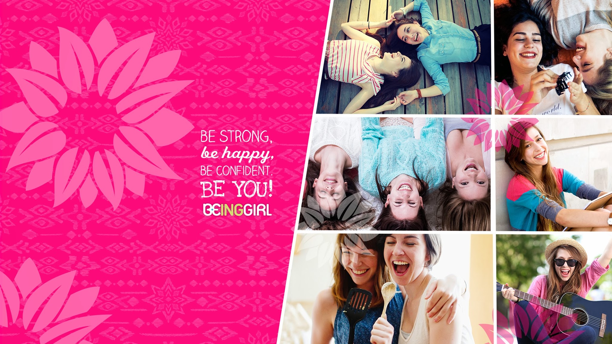 BeingGirl UK YouTube banner