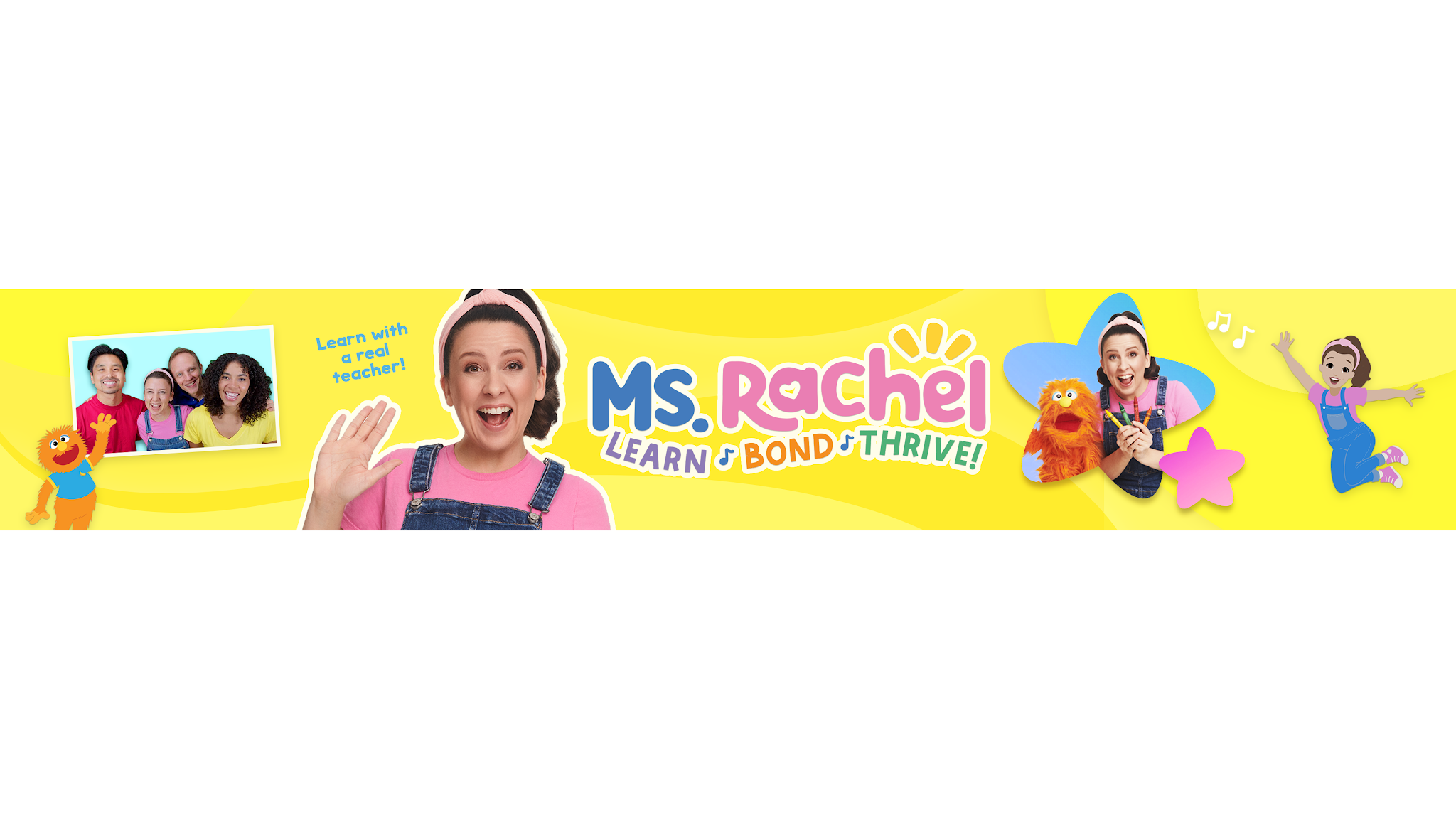 Ms Rachel - Toddler Learning Videos YouTube banner