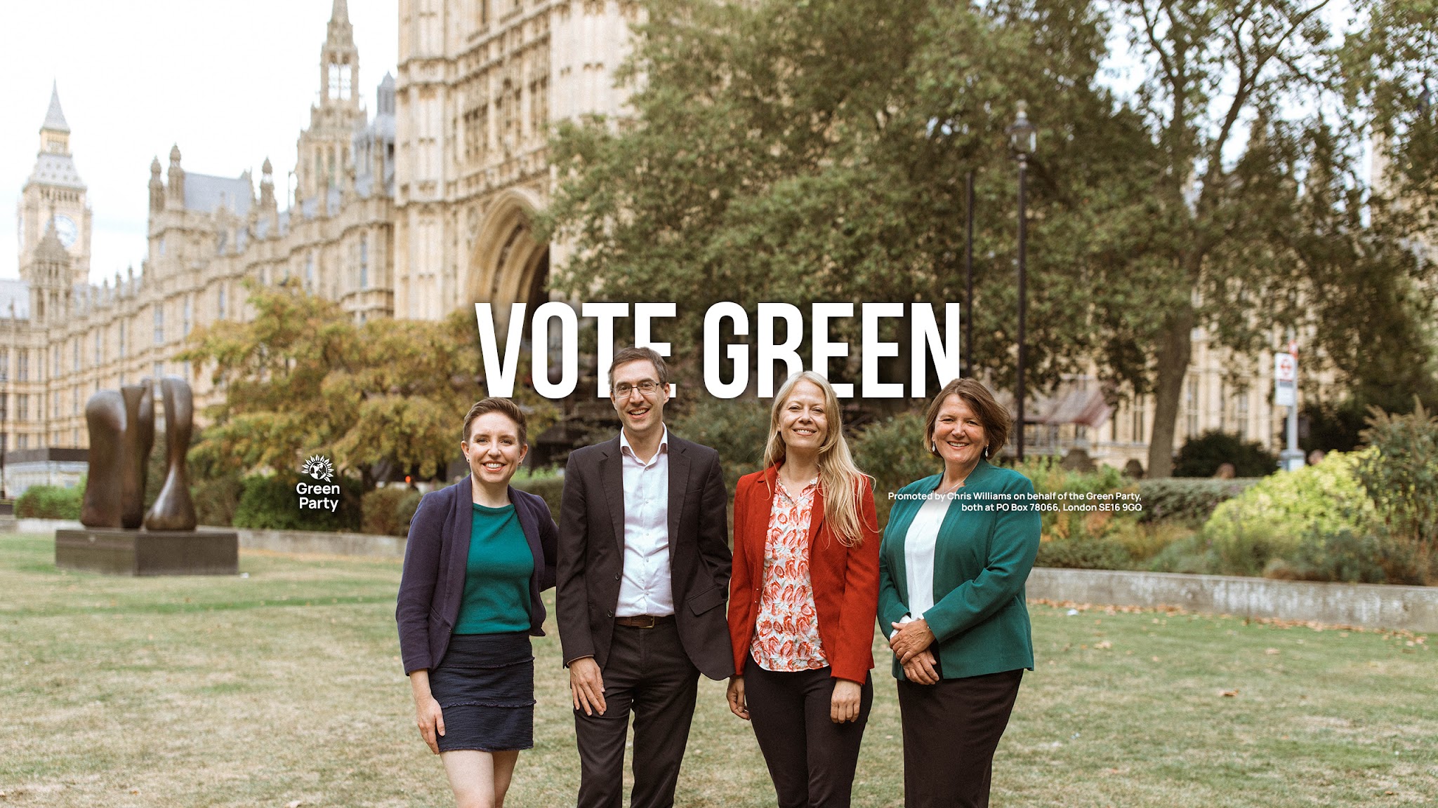 Green Party of England & Wales YouTube banner